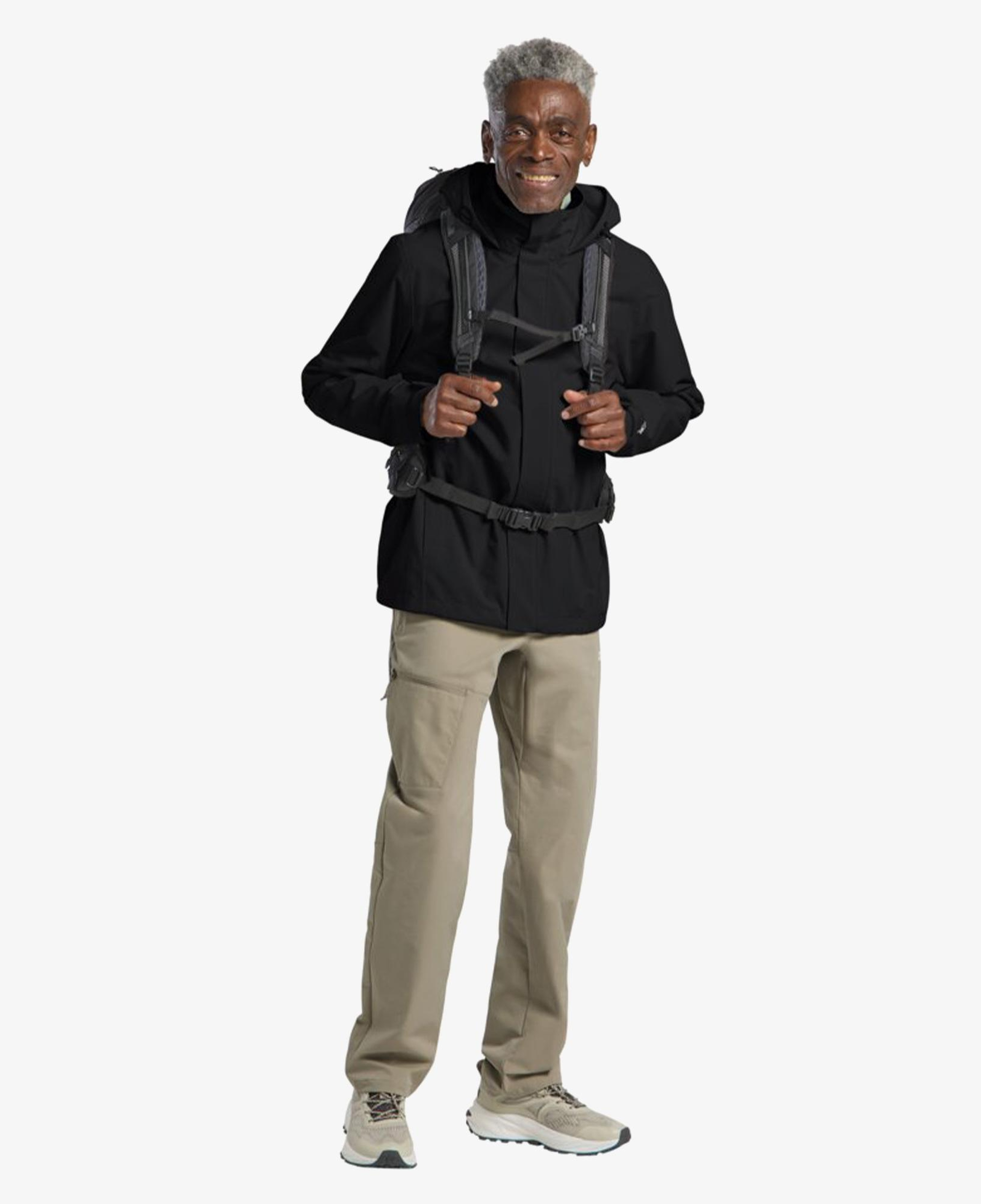 Jack Wolfskin Trailtime 2L Erkek Siyah Outdoor Ceket
