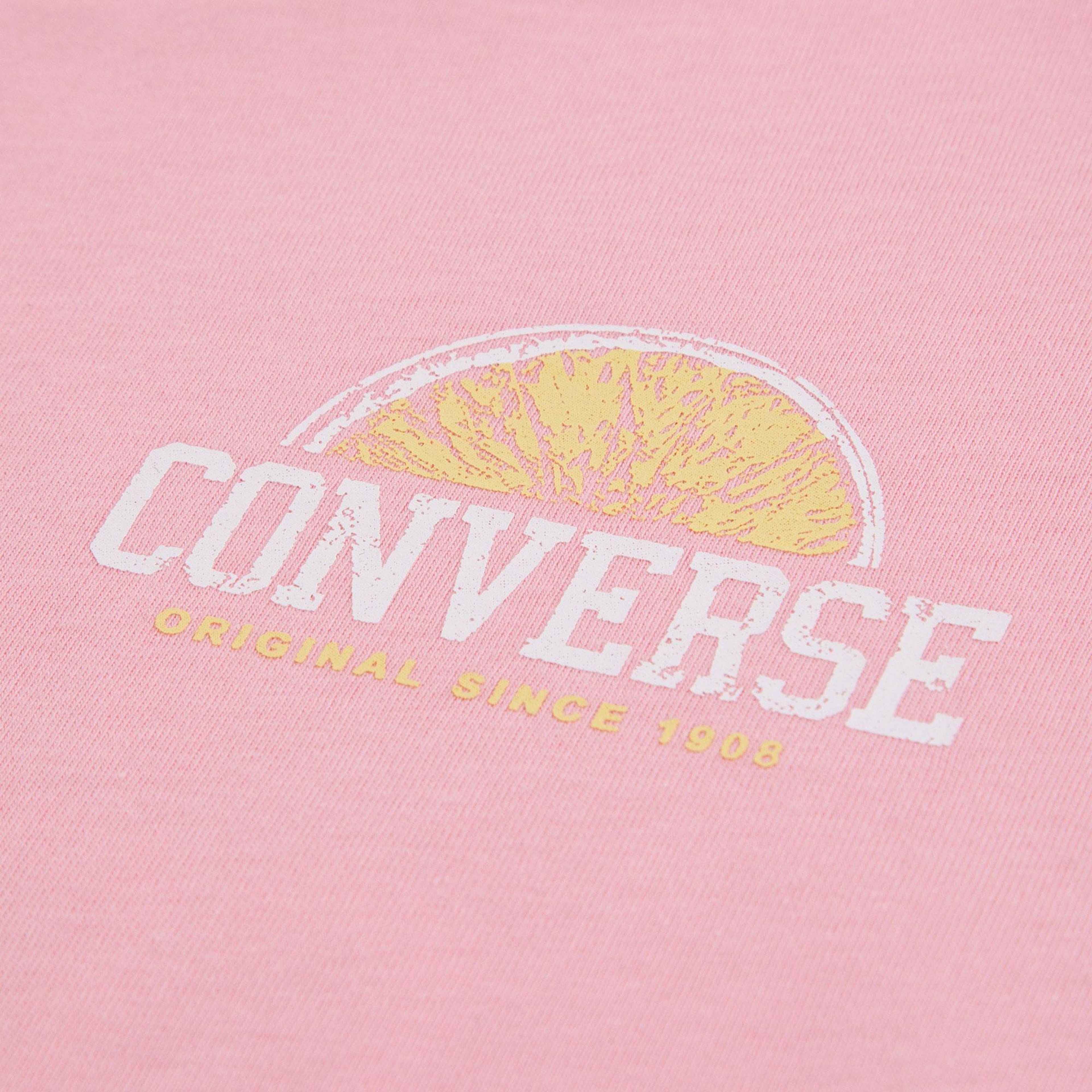 Converse Front Back Fruit Çocuk Siyah T-Shirt
