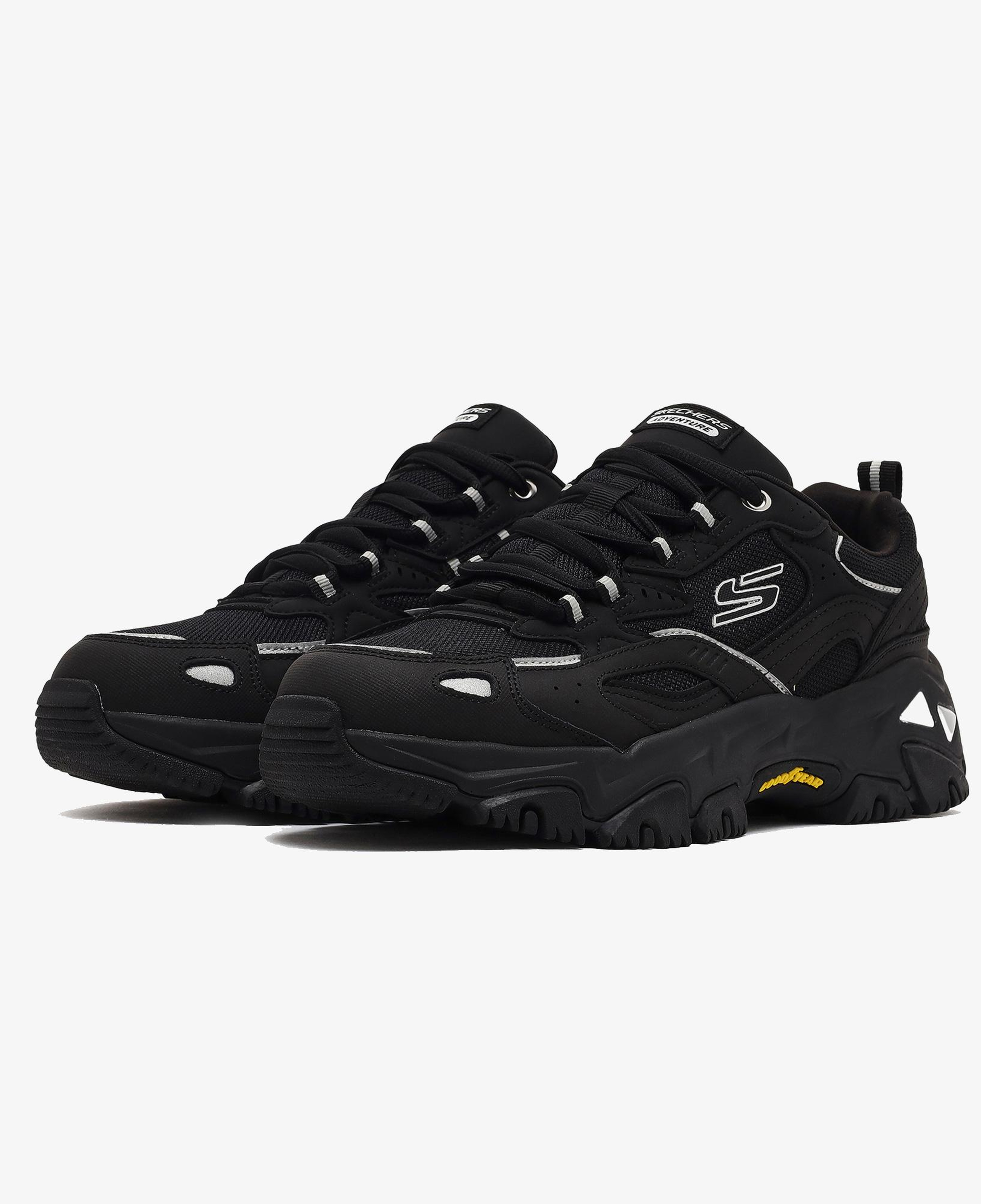 Skechers D'Lites Hiker Erkek Siyah Spor Ayakkabı