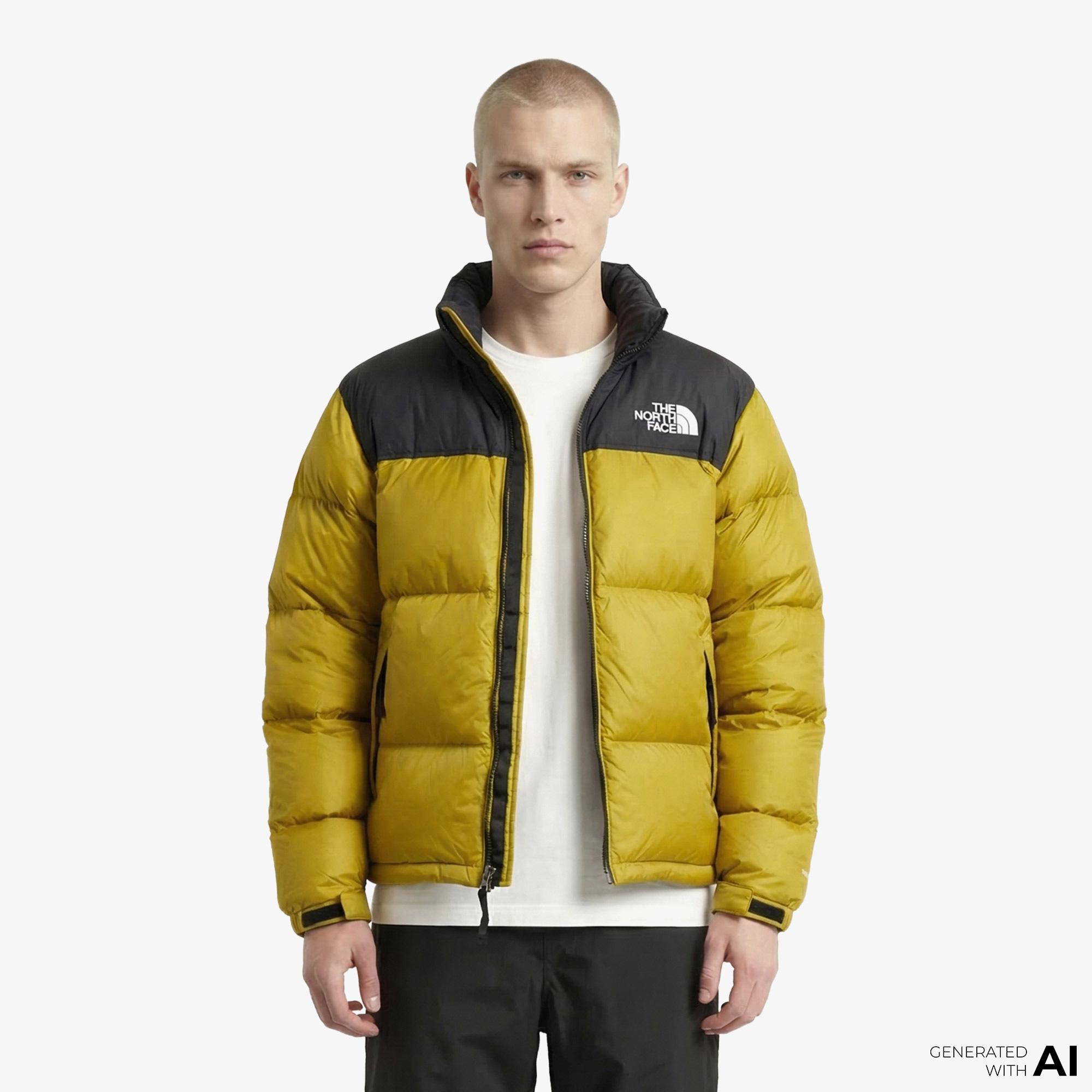 The North Face Retro Nuptse Bicolor Down Erkek Renkli Mont