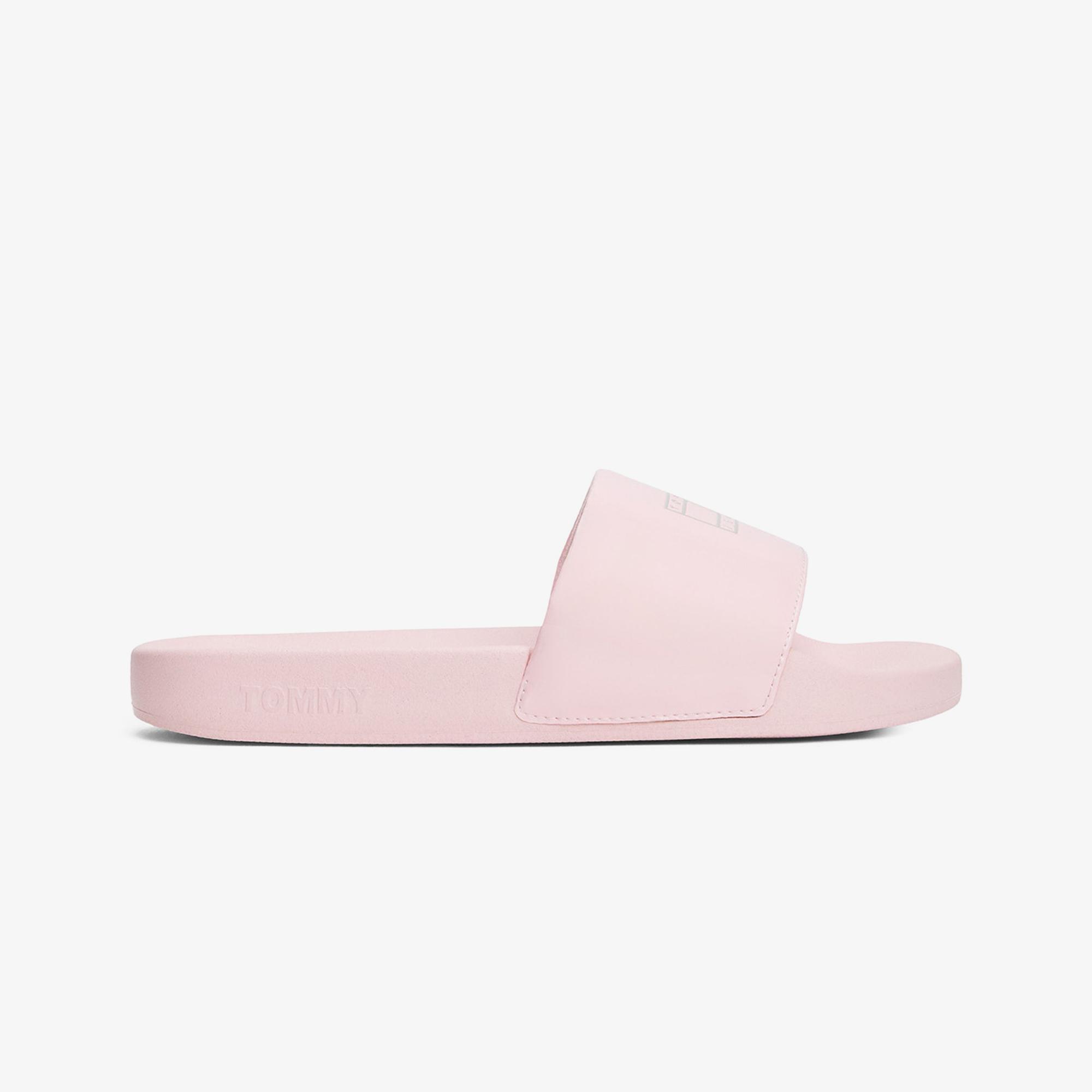 Tommy Jeans Flag Kadın Pembe Terlik
