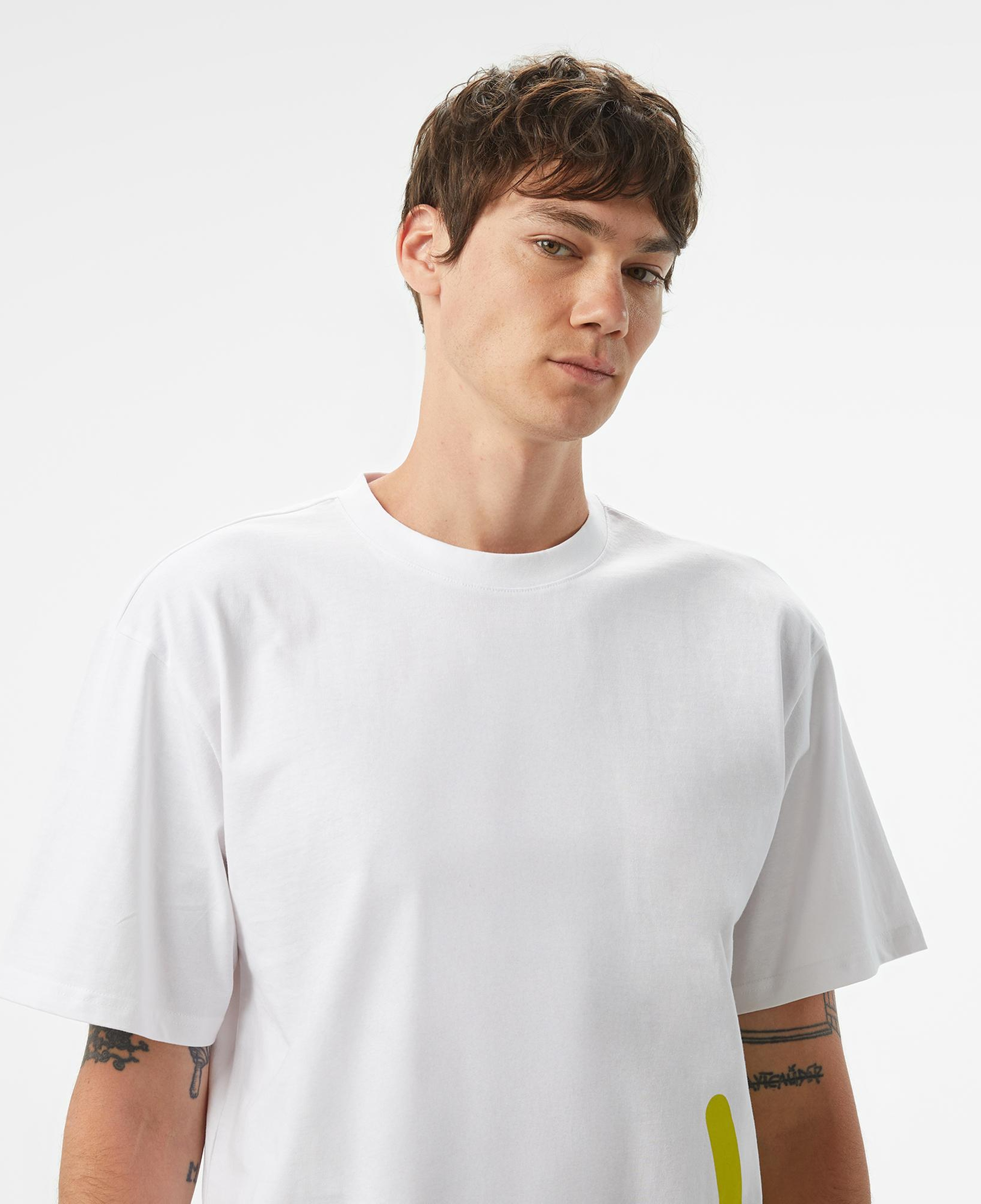Karl Kani Woven Signature Erkek Beyaz T-Shirt