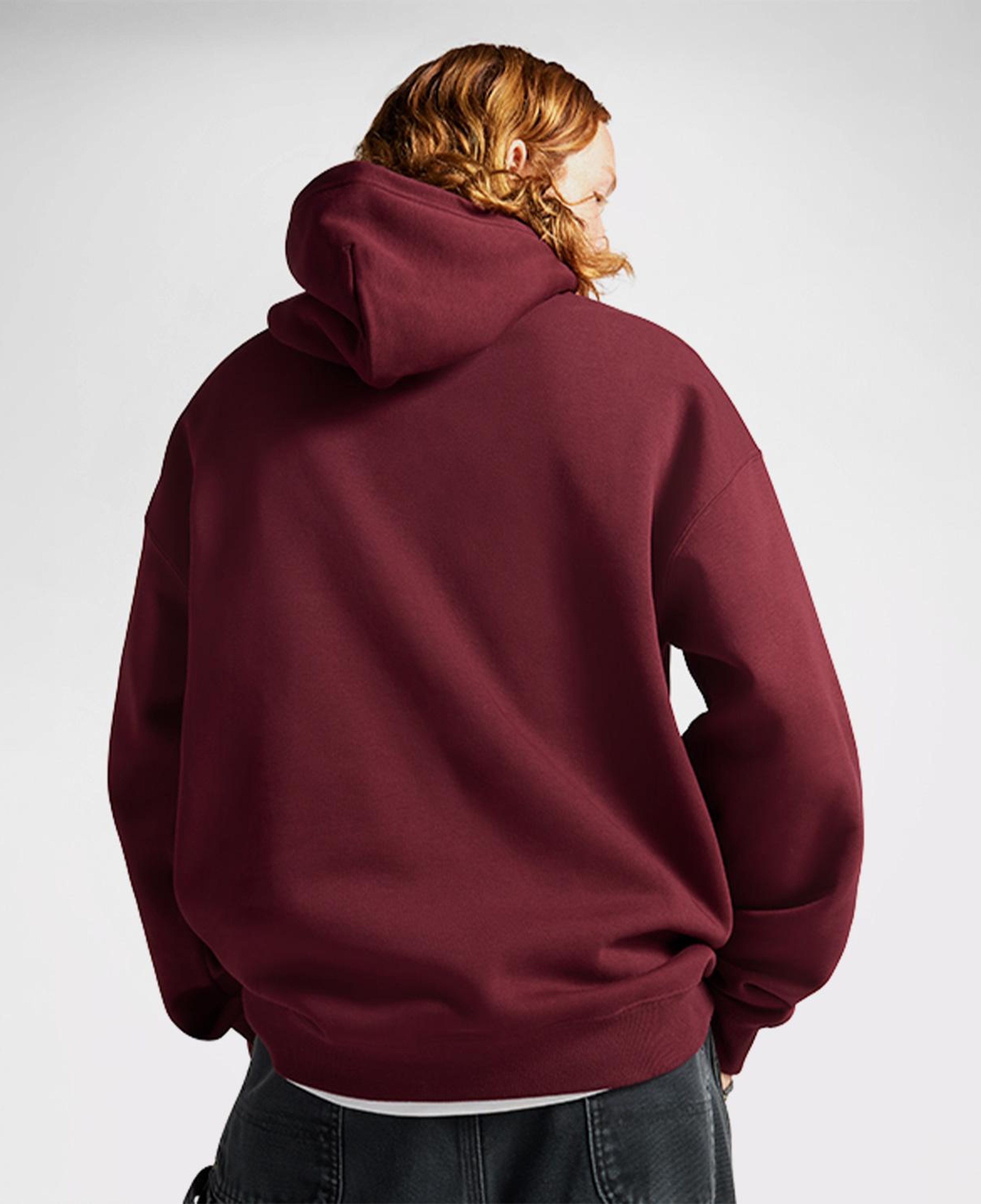 Converse Cons Erkek Bordo Hoodie