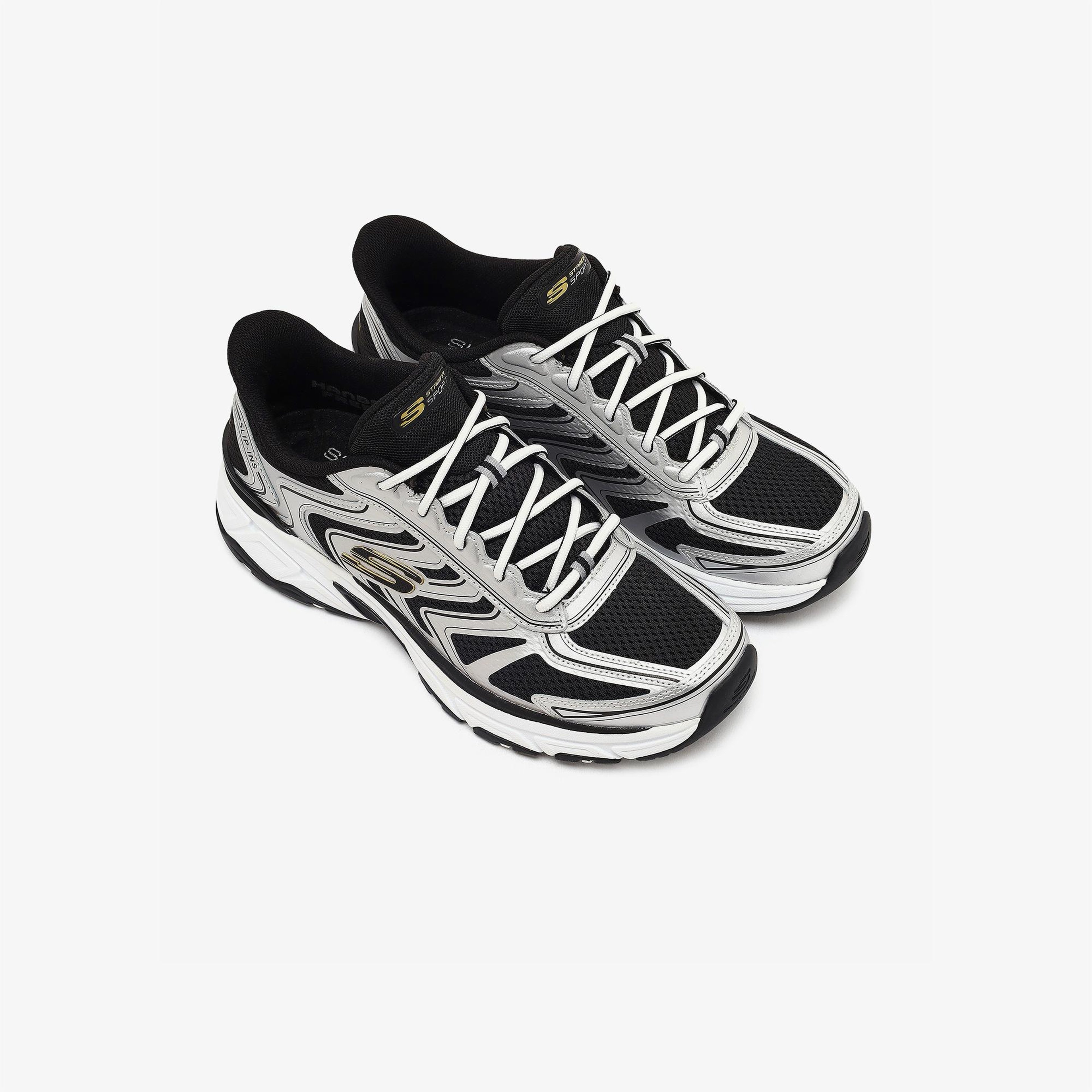 Skechers Slip Ins Stamina Sport Erkek Gri Spor Ayakkabı