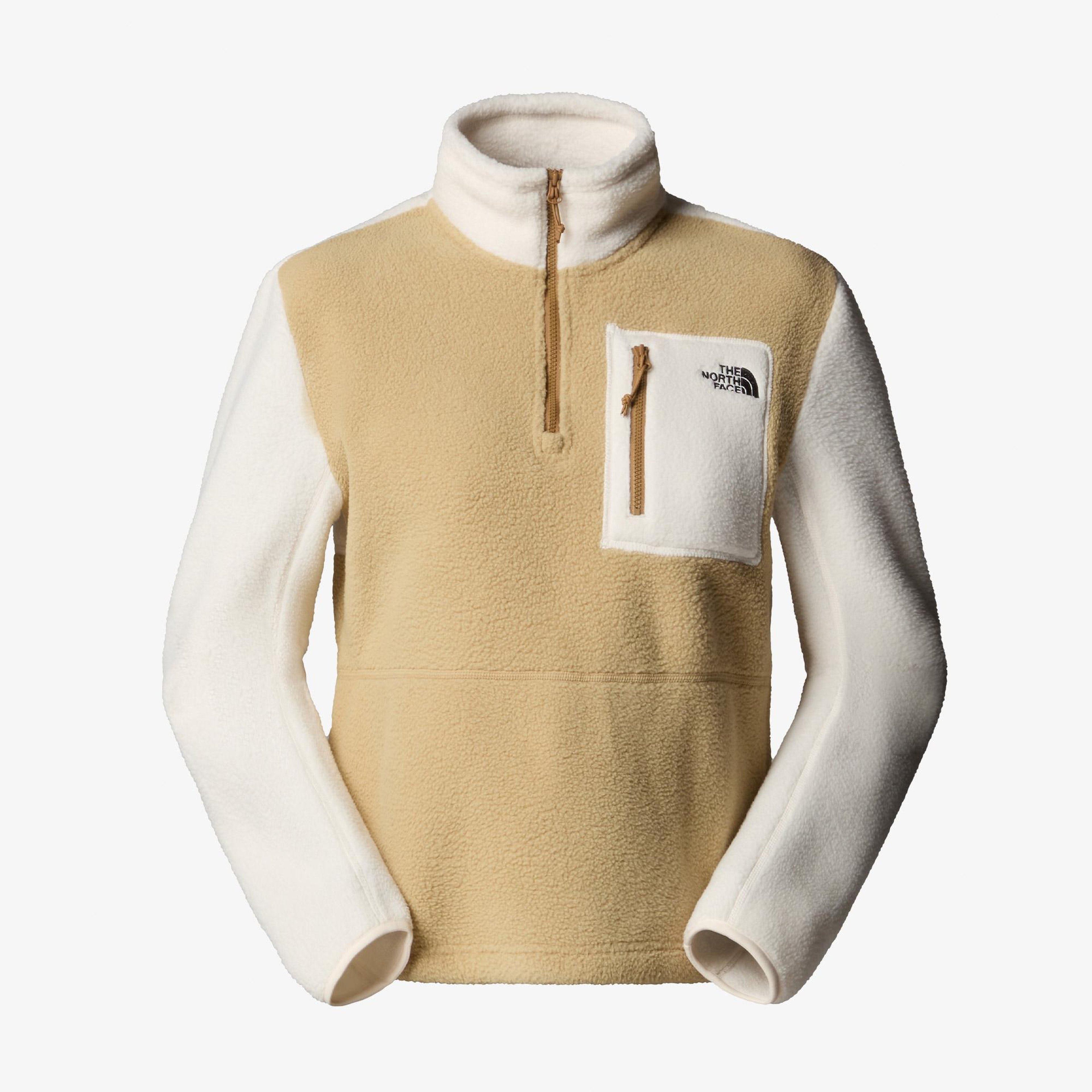 The North Face Yumiori 1/4 Zip Kadın Kahverengi Polar Mont