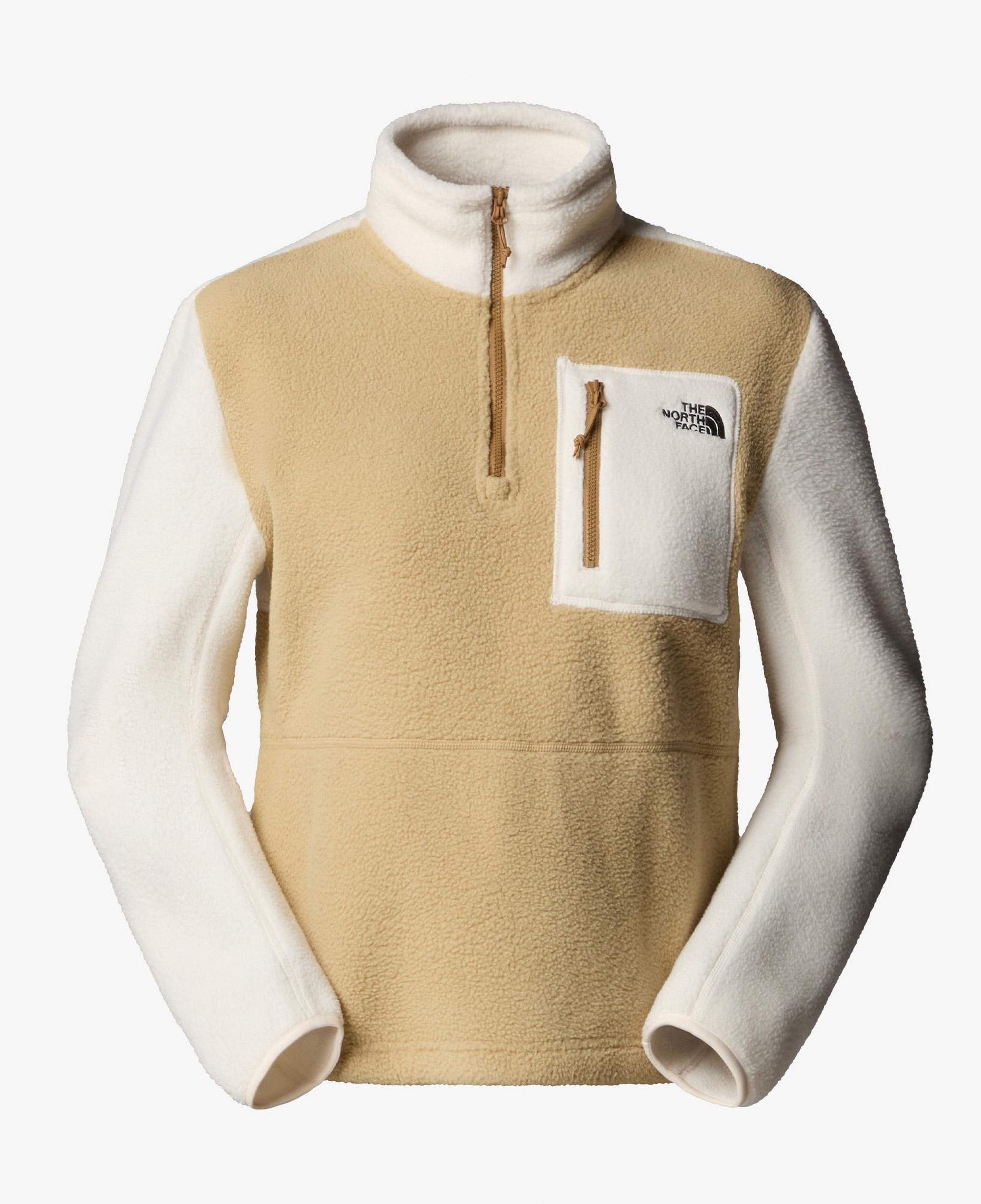The North Face Yumiori 1/4 Zip Kadın Kahverengi Polar Mont