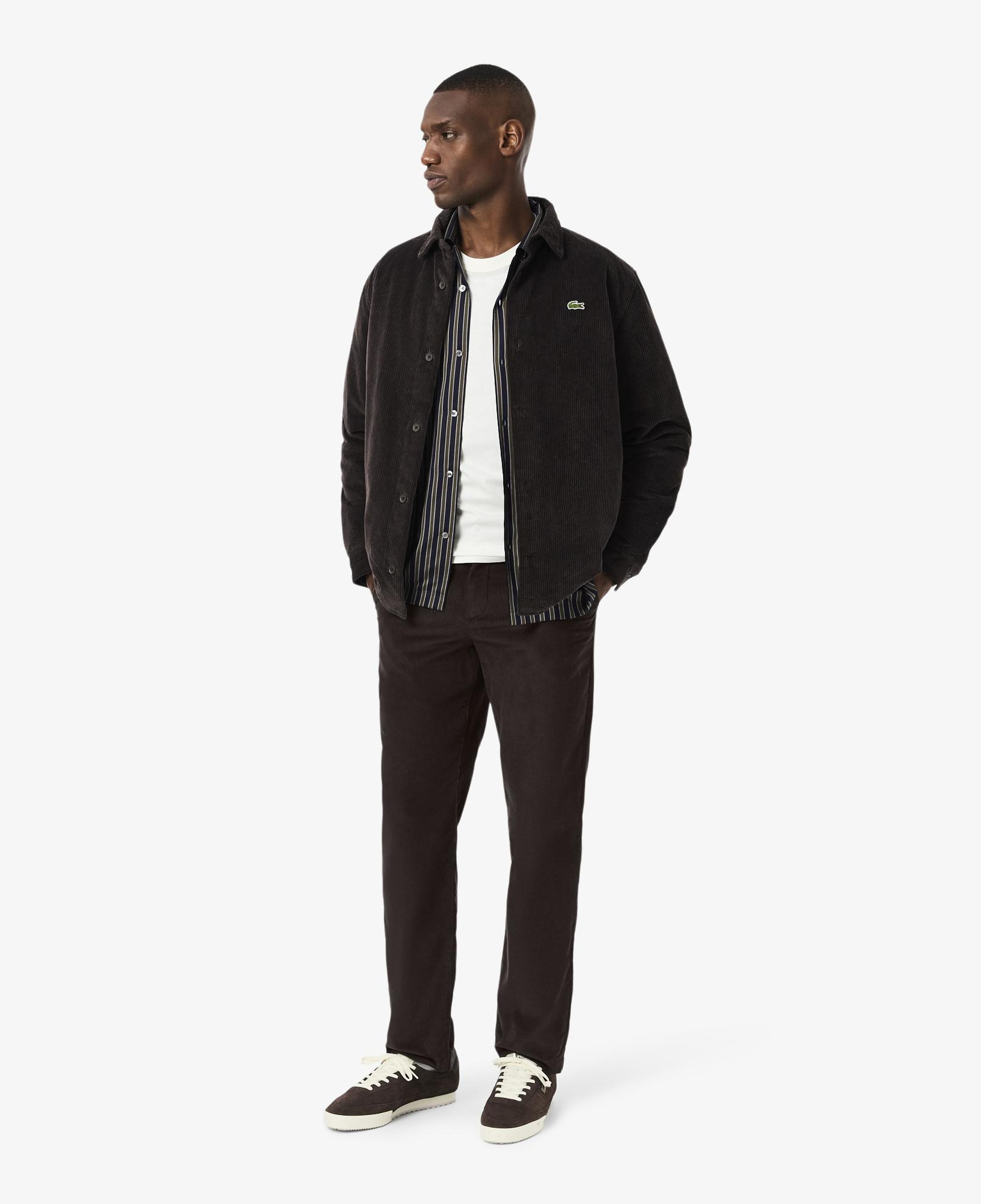 Erkek Regular Fit Chino Kahverengi Pantolon