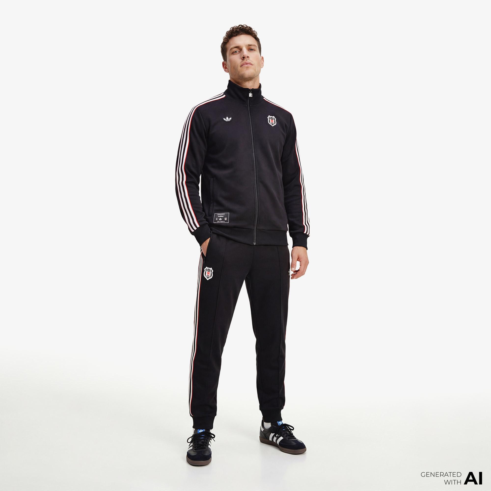 adidas Bjk Icon Tt Erkek Siyah Sweatshirt