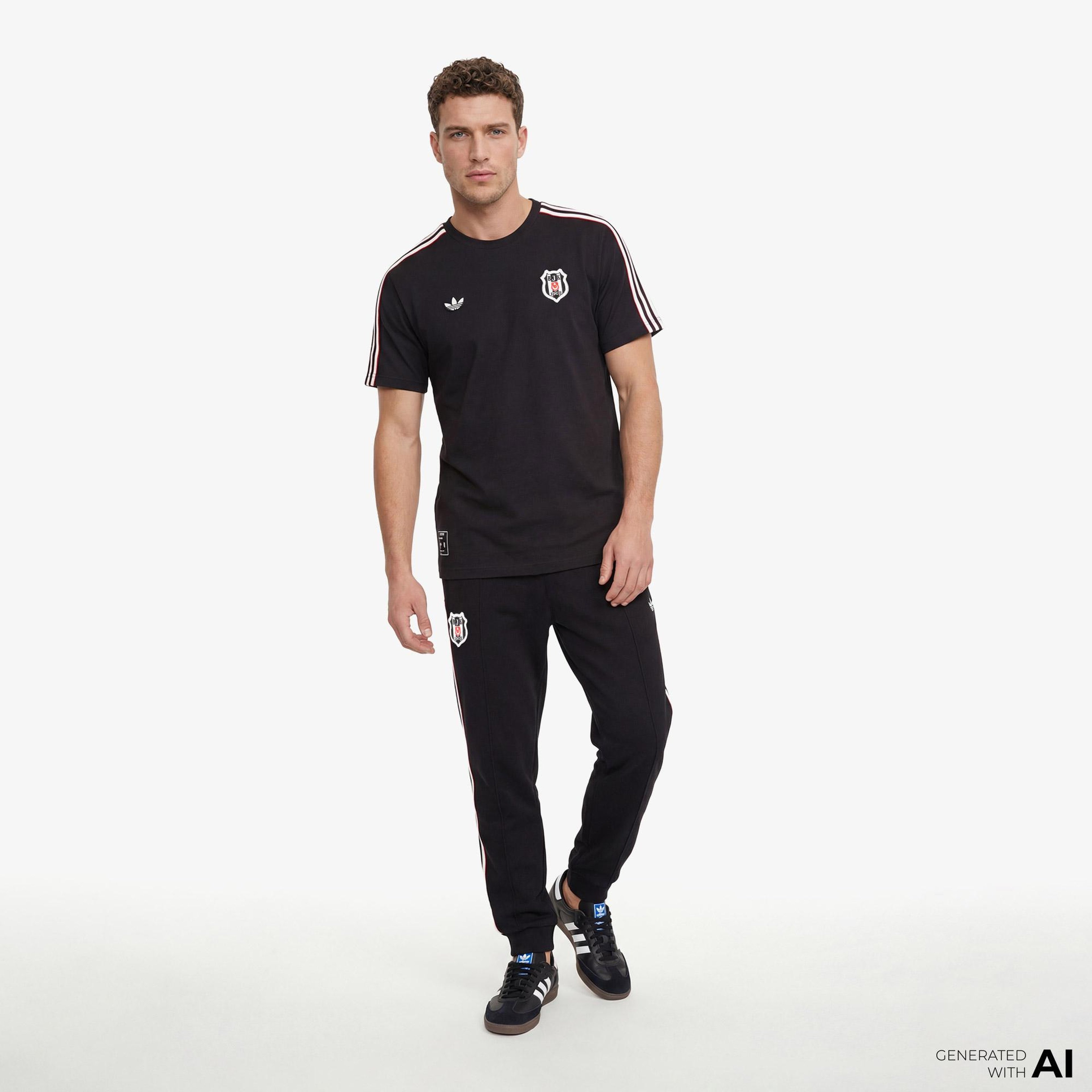 adidas Bjk Icon  Erkek Siyah T-Shirt