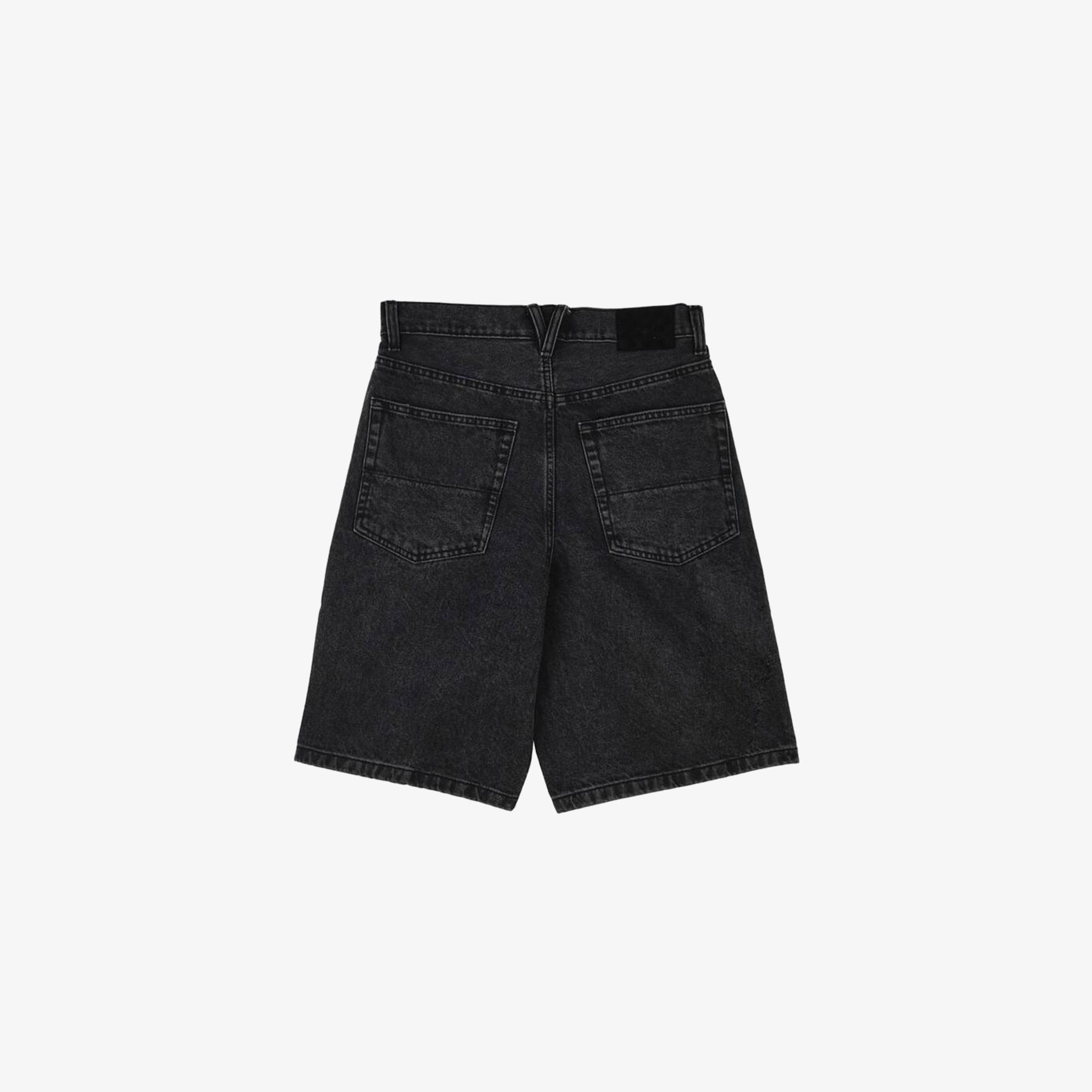 Vans Check-5 Baggy Denim Erkek Siyah Şort