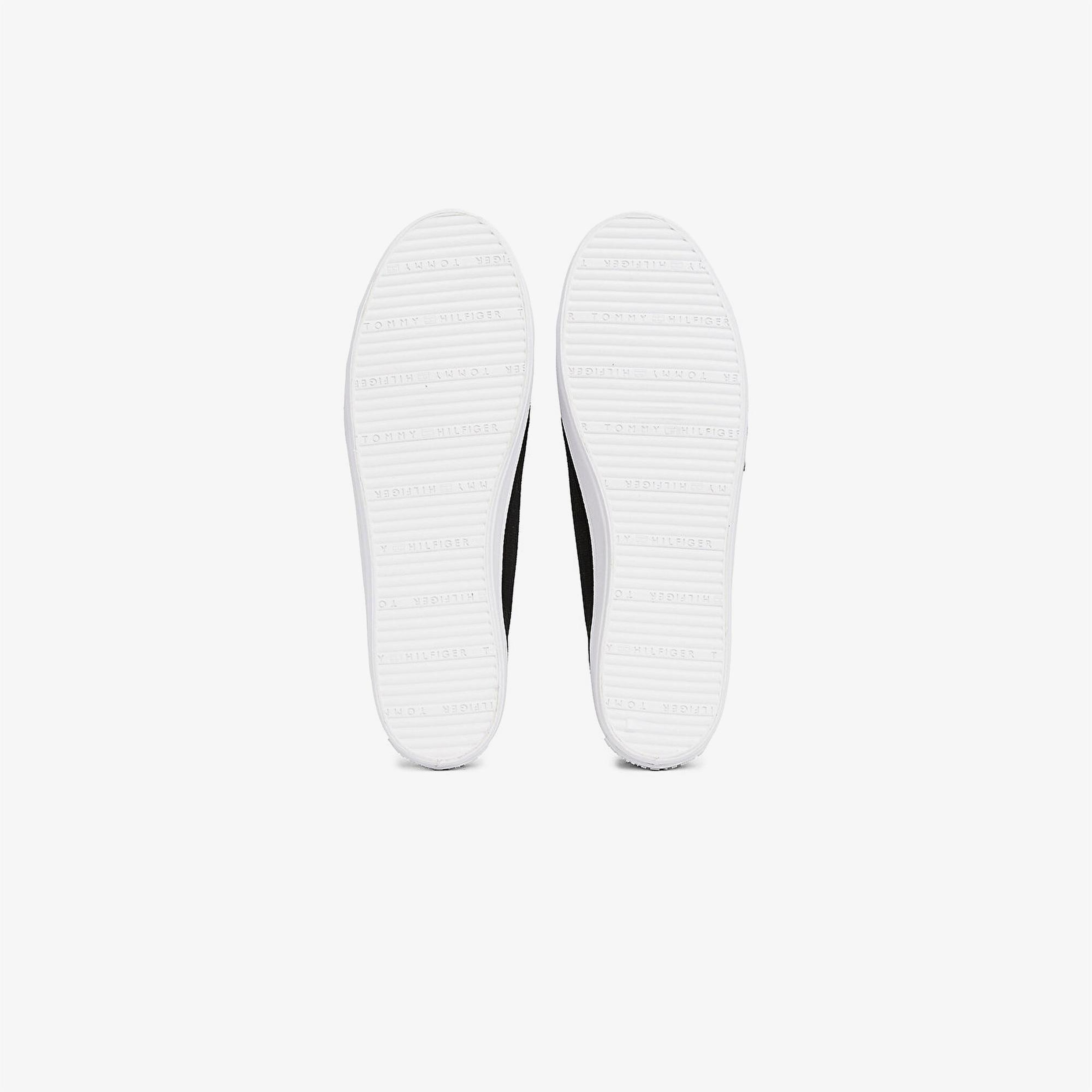 Tommy Hilfiger Vulc Lace Up Kadın Siyah Spor Ayakkabı