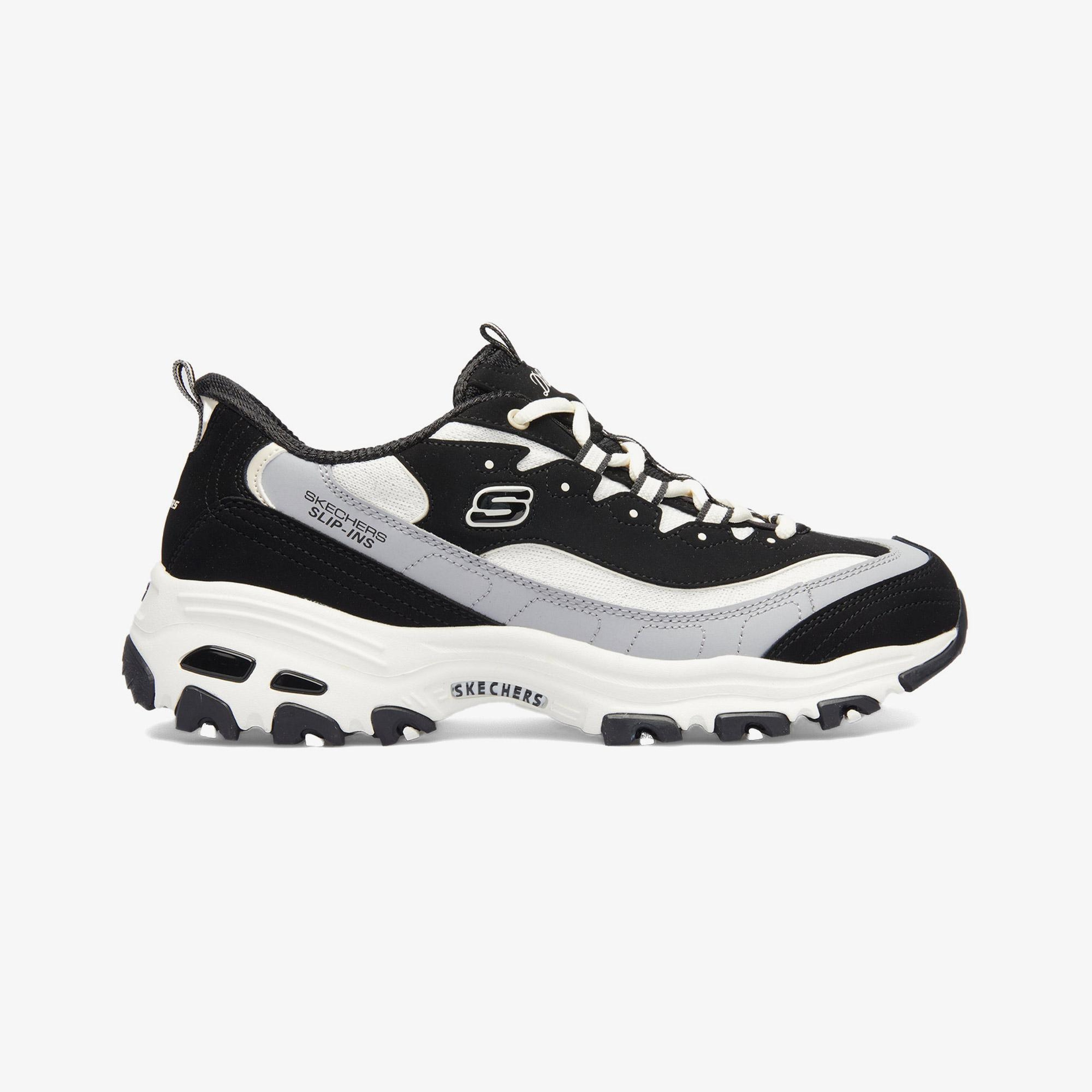 Skechers Dlites Smooth Nostalgia Kadın Siyah Spor Ayakkabı