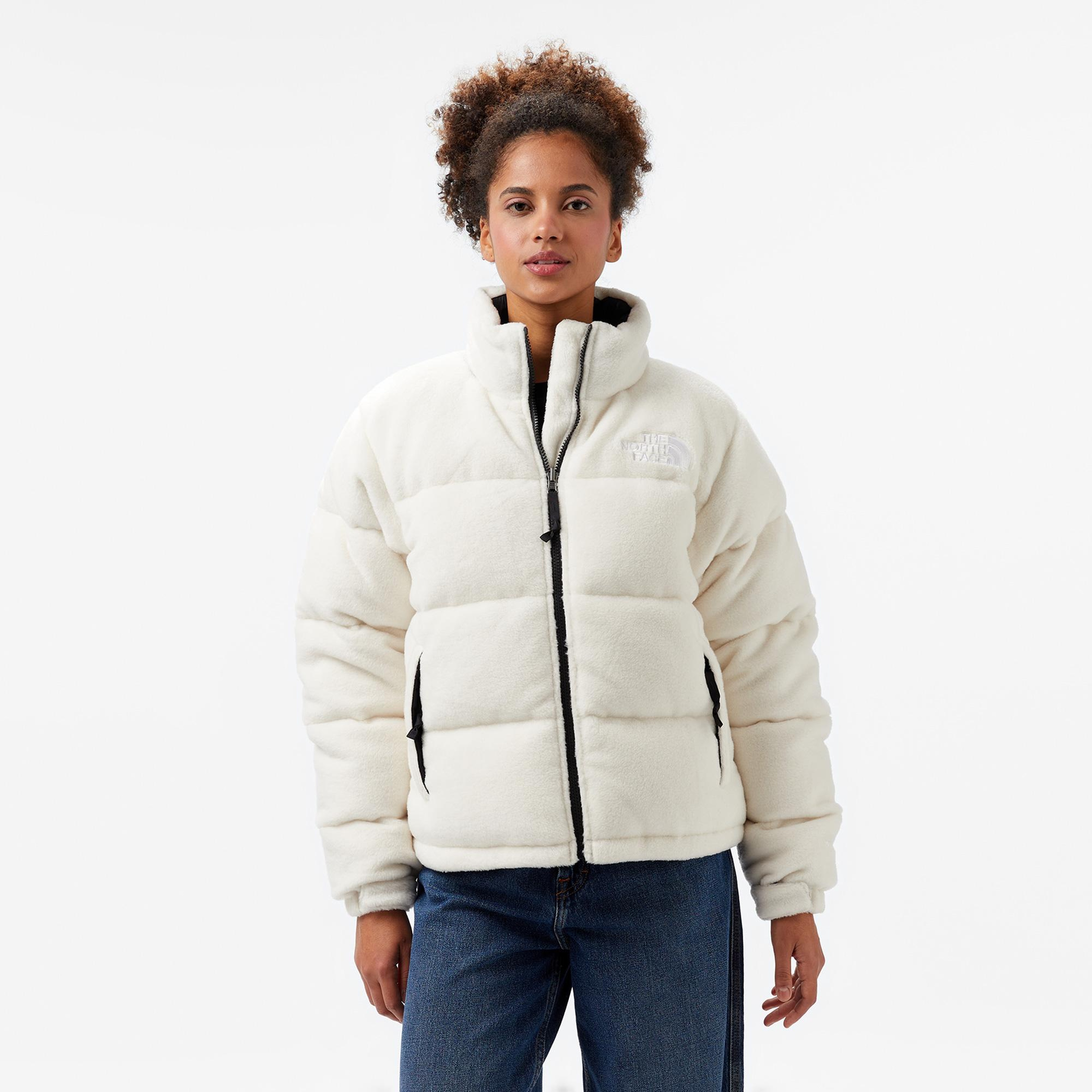 The North Face W 2000 Polar Nuptse Kadın Beyaz Mont