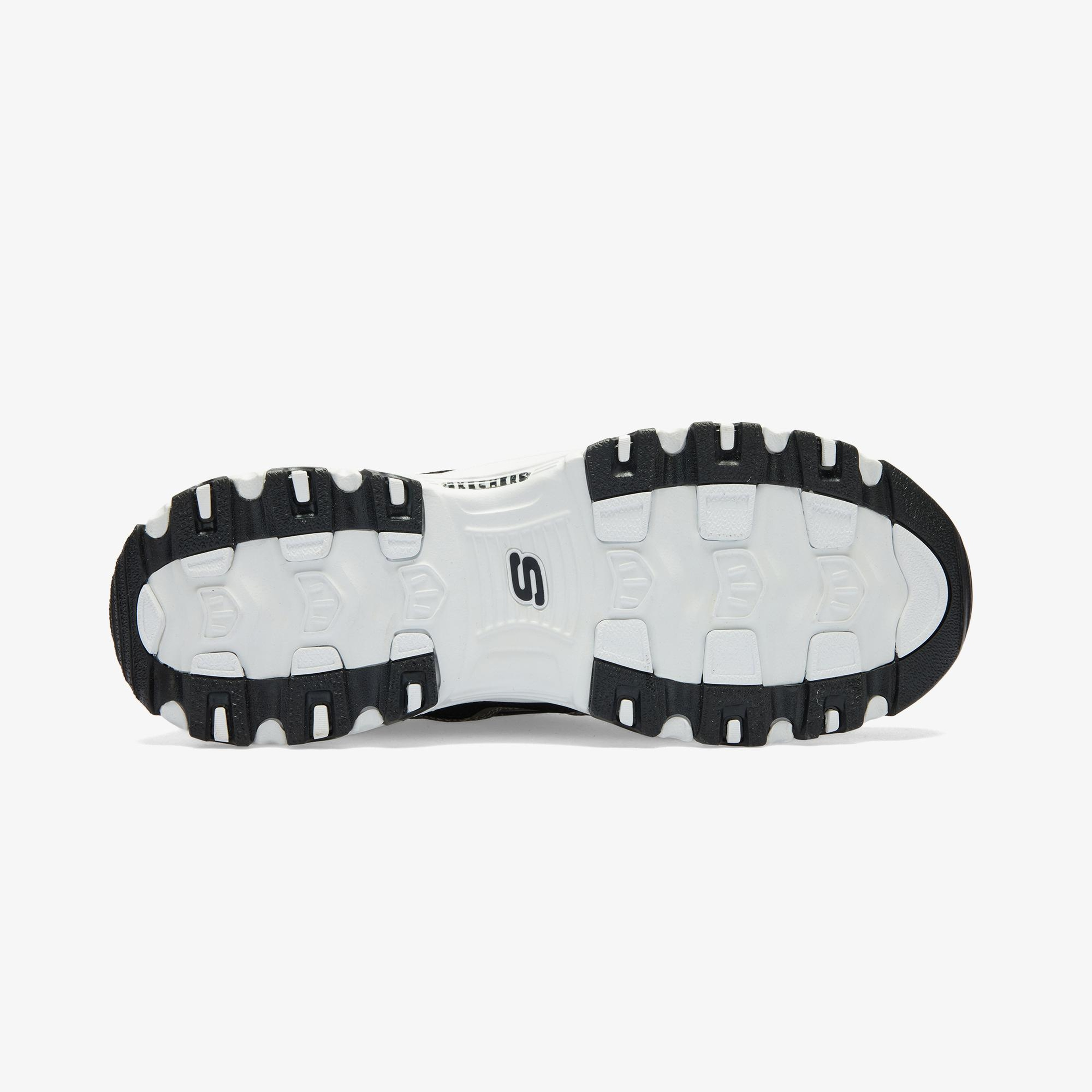 Skechers D'Lites Kadın Siyah/Beyaz Spor Ayakkabı