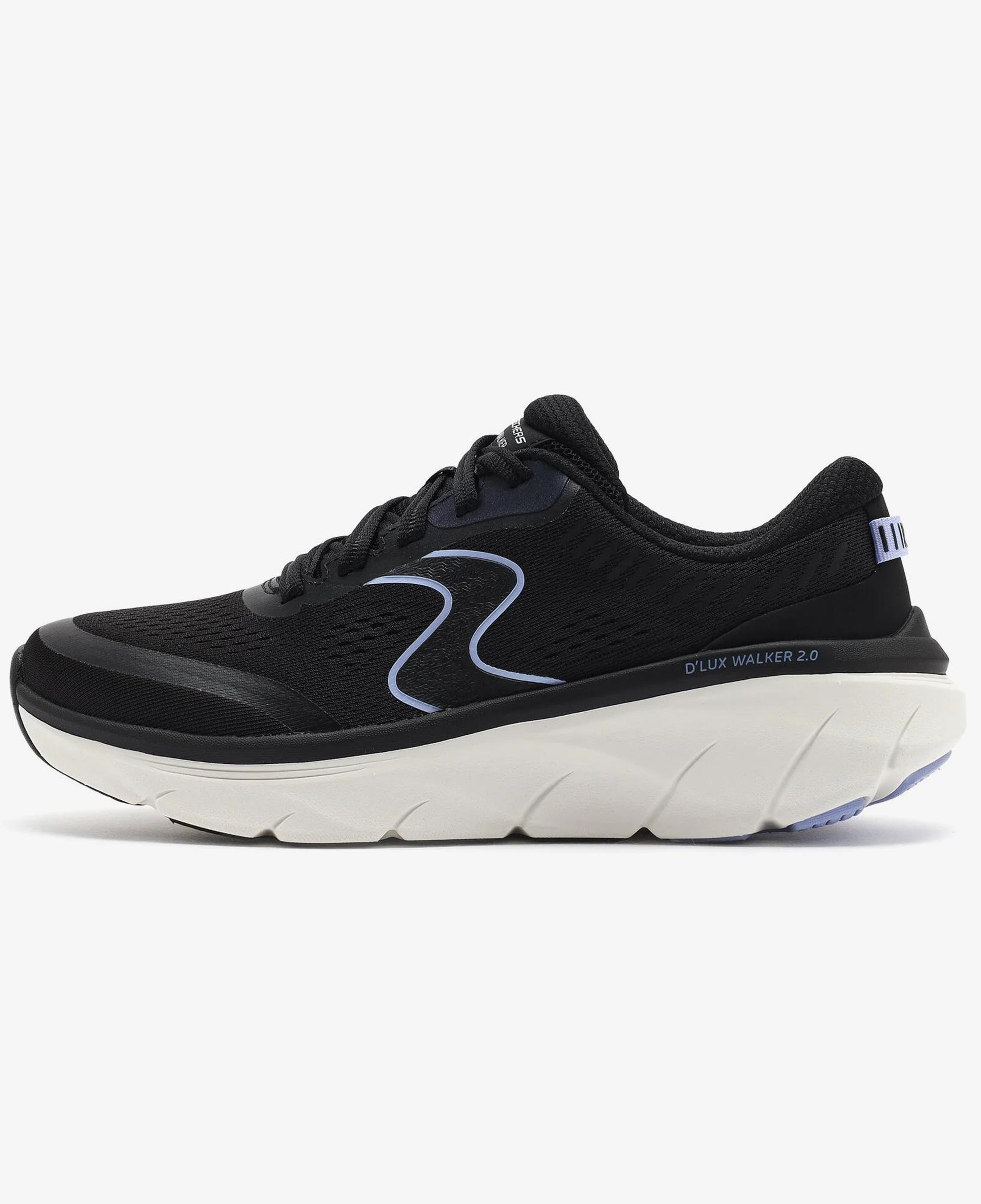 Skechers D'Lux Walker 2.0 Kadın Siyah Spor Ayakkabı
