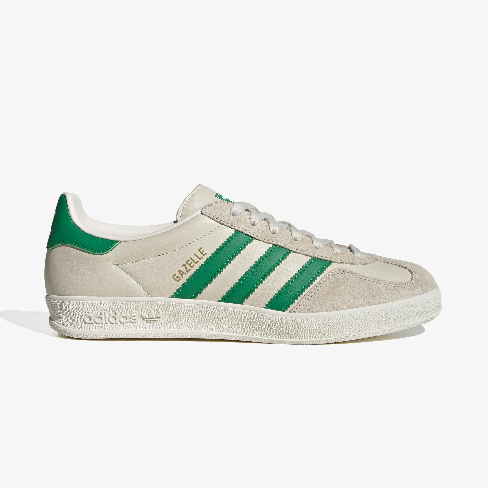 adidas Gazelle Indoor Erkek Bej/Yeşil Spor Ayakkabı