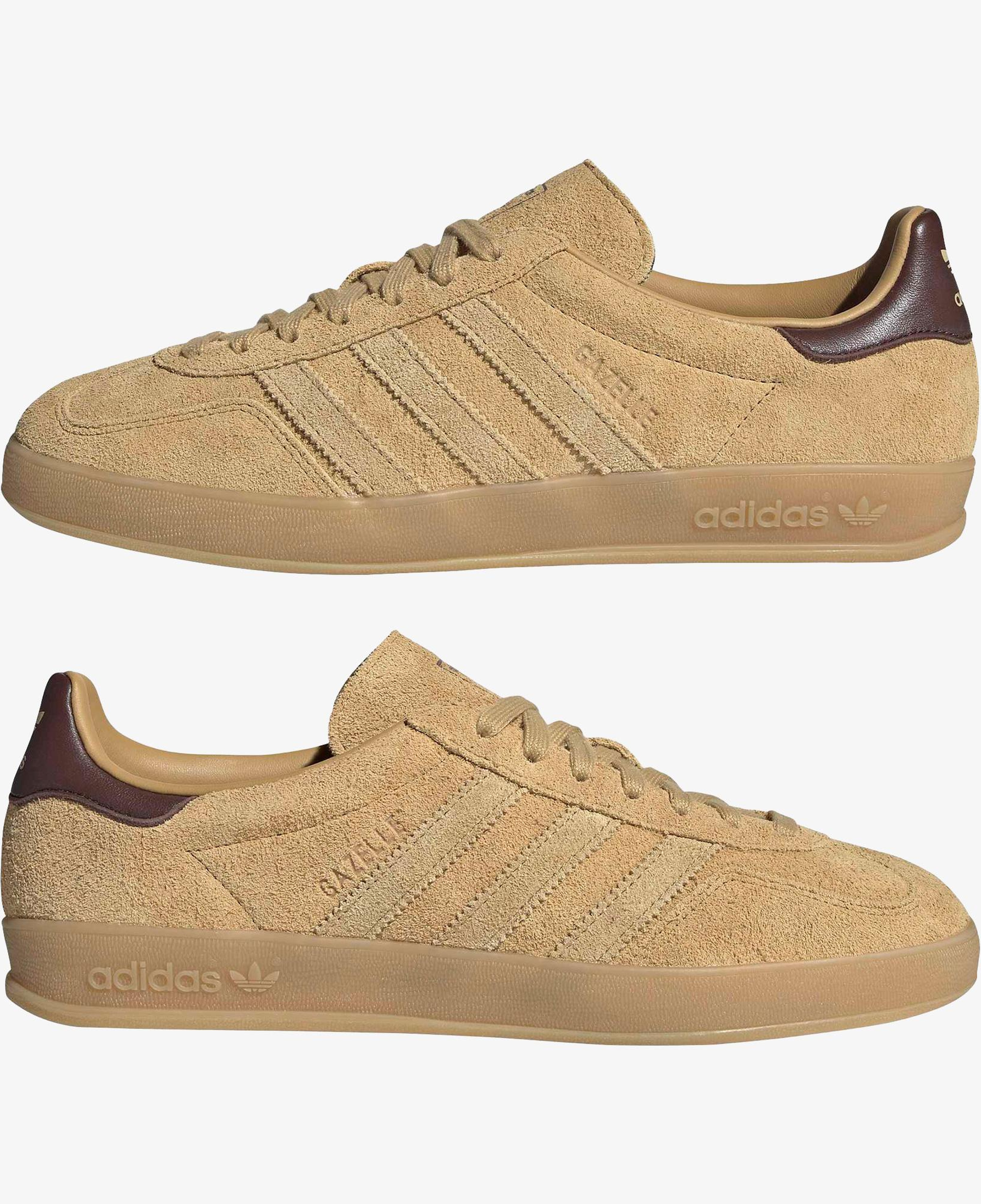 adidas Gazelle Indoor Erkek Bej Spor Ayakkabı