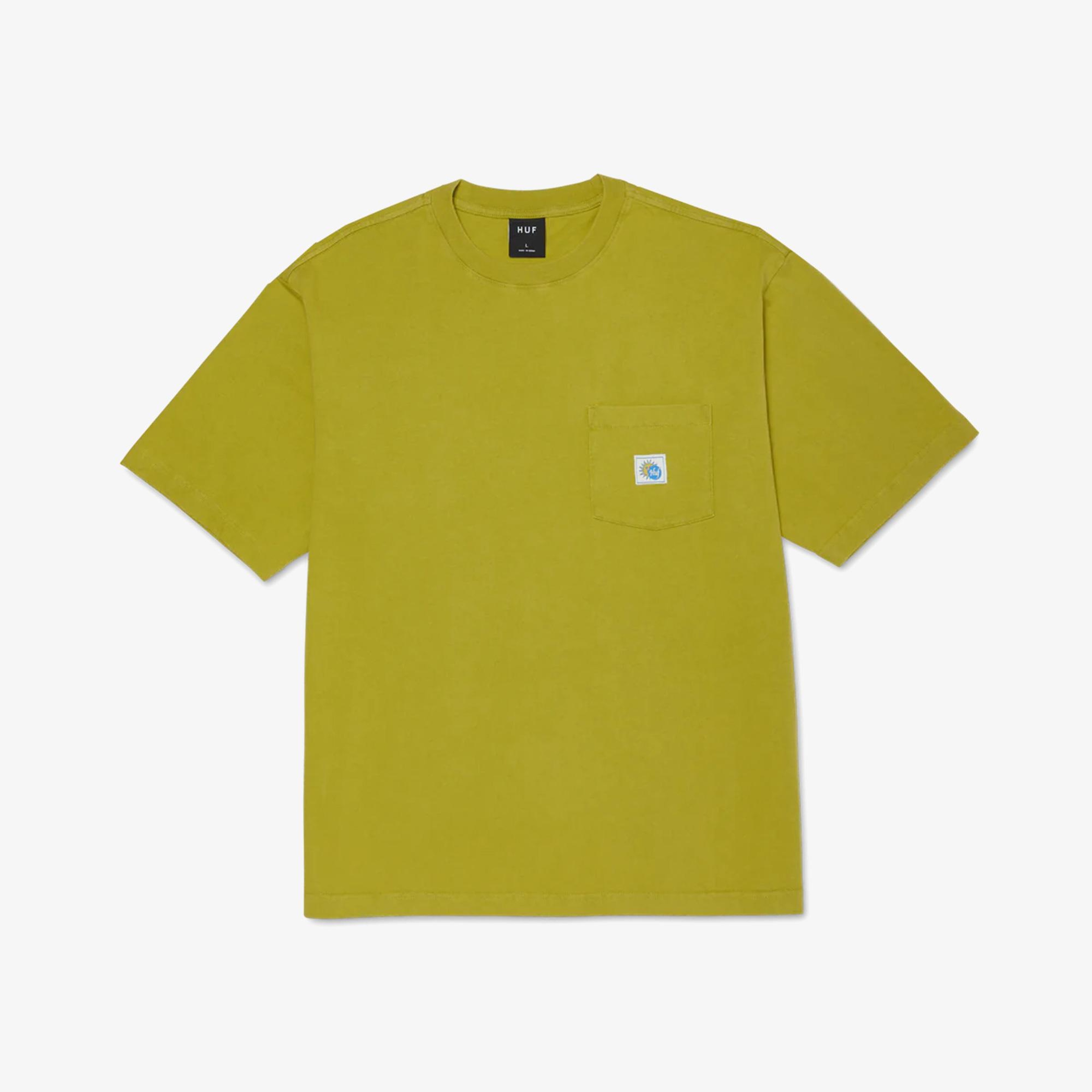 Huf Total Eclipse Knit Box Erkek Yeşil T-Shirt