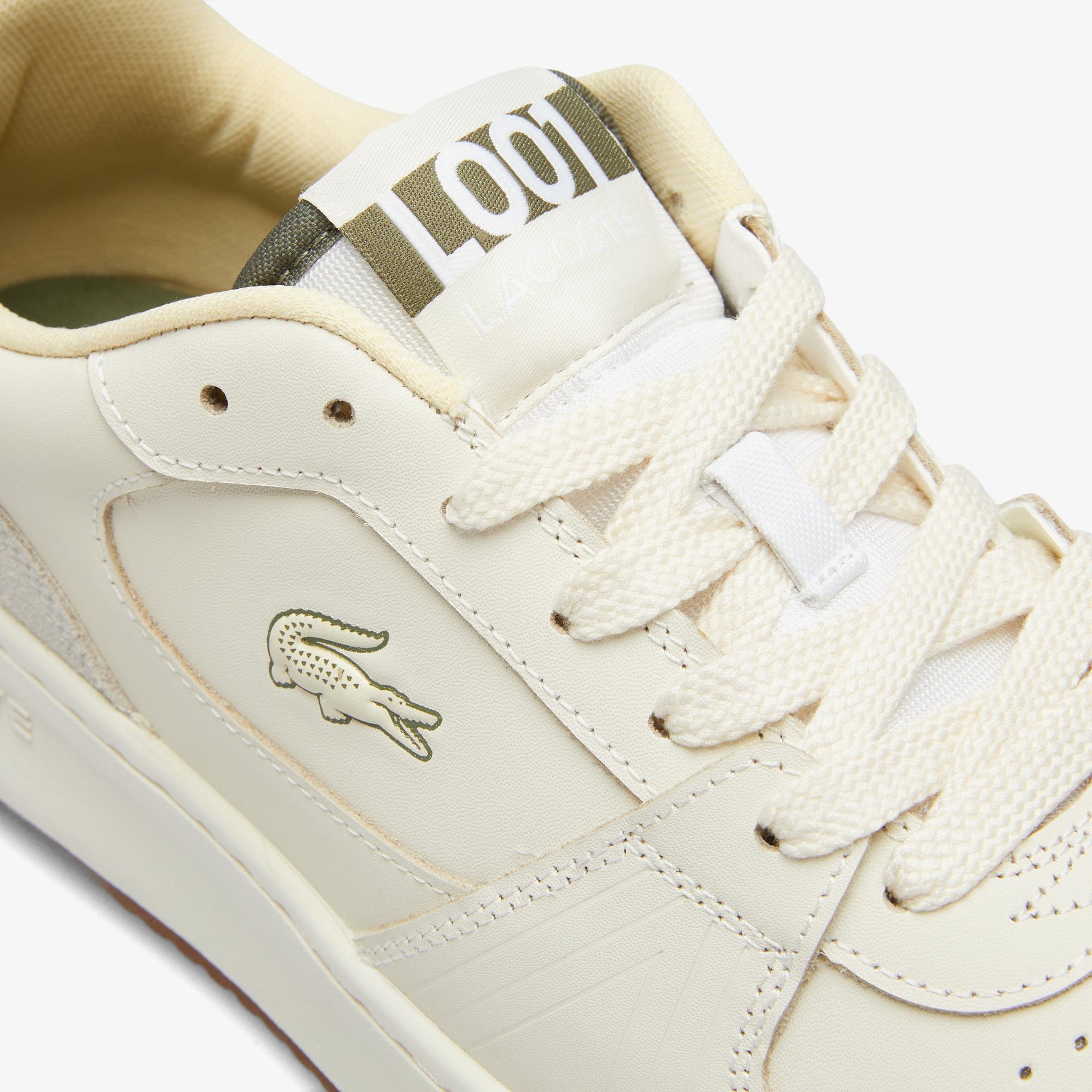 Lacoste L001 Set Erkek Krem Sneaker
