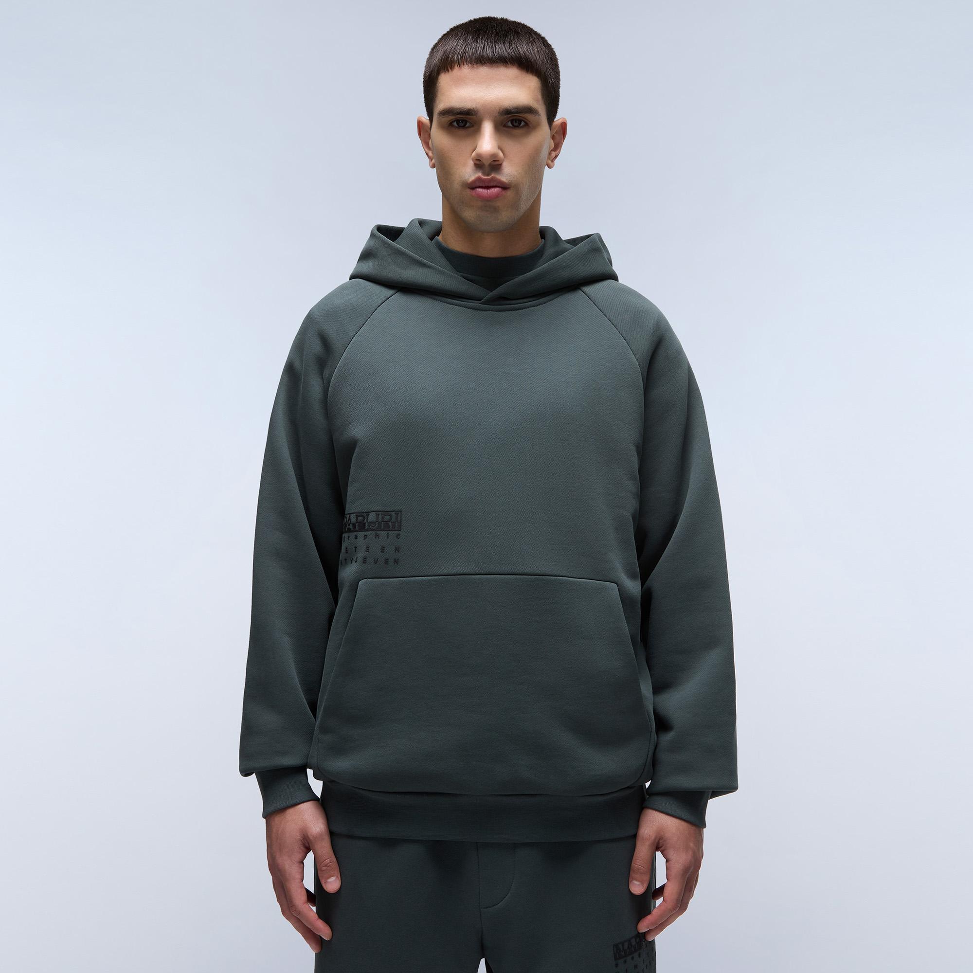 Napapijri B-Premium Erkek Yeşil Sweatshirt