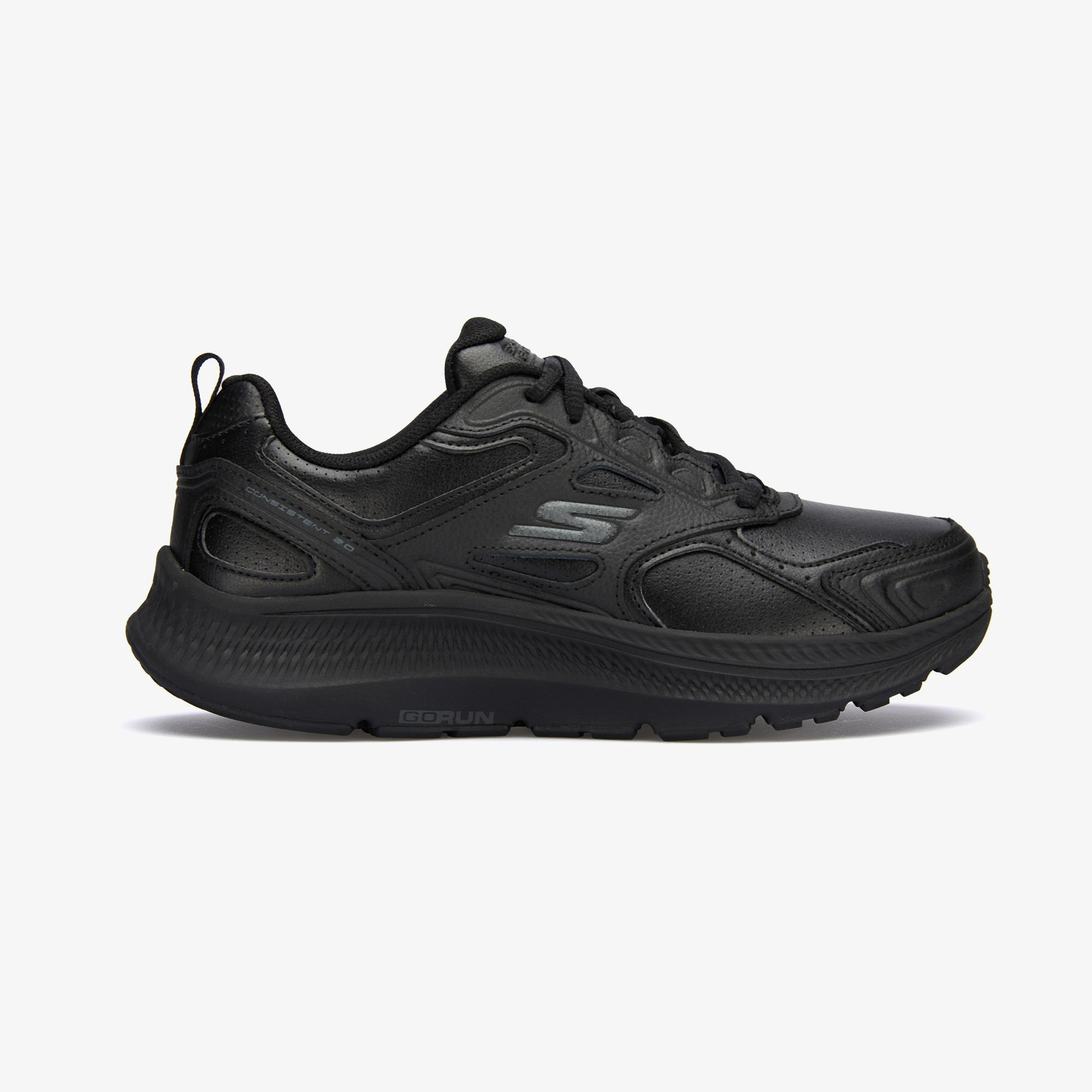 Skechers Go Run Consistent 2.0 Sumpter Trail Kadın Siyah Koşu Ayakkabısı