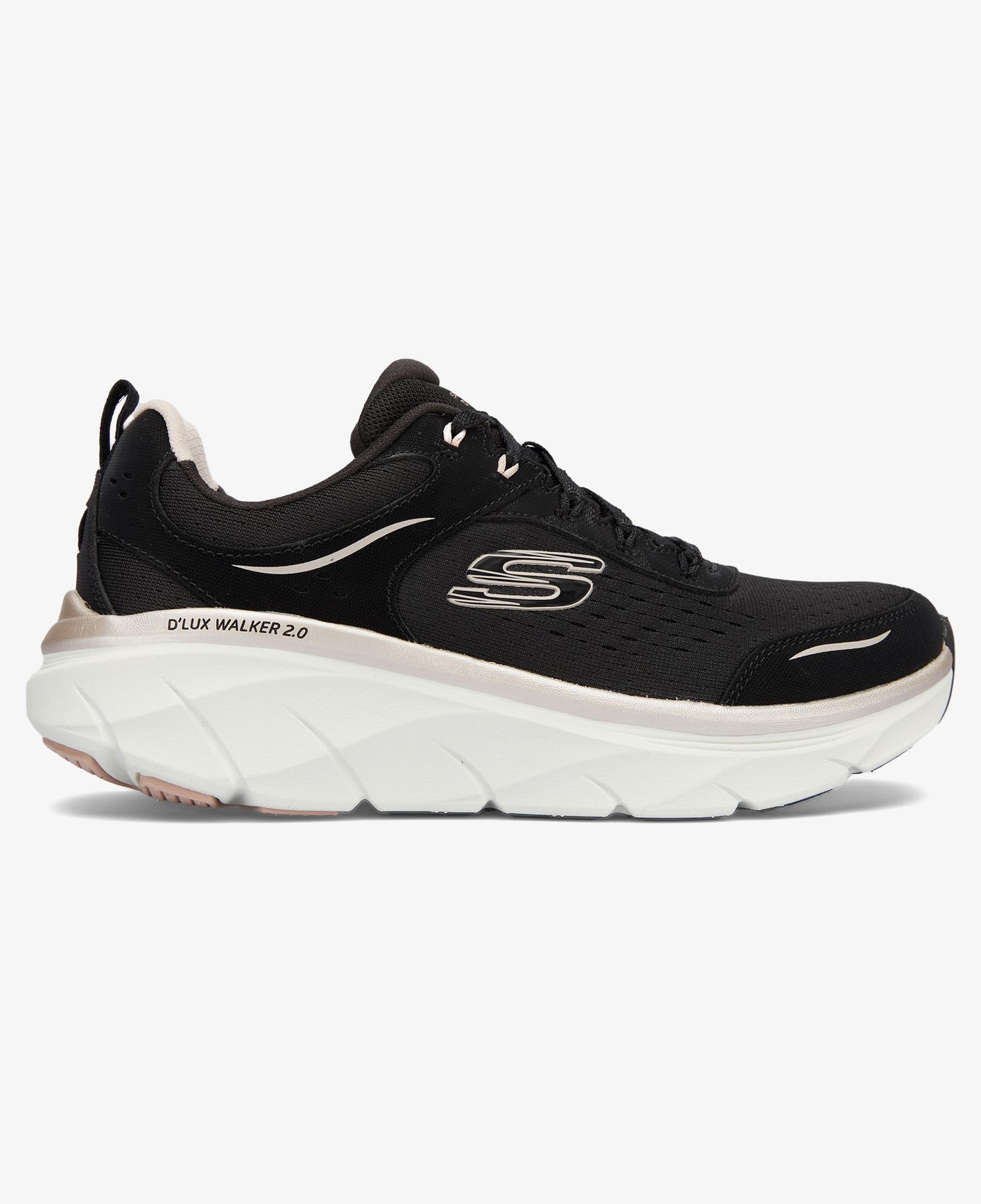 Skechers D'Lux Walker 2.0 Gradient Glam Kadın Siyah Spor Ayakkabı