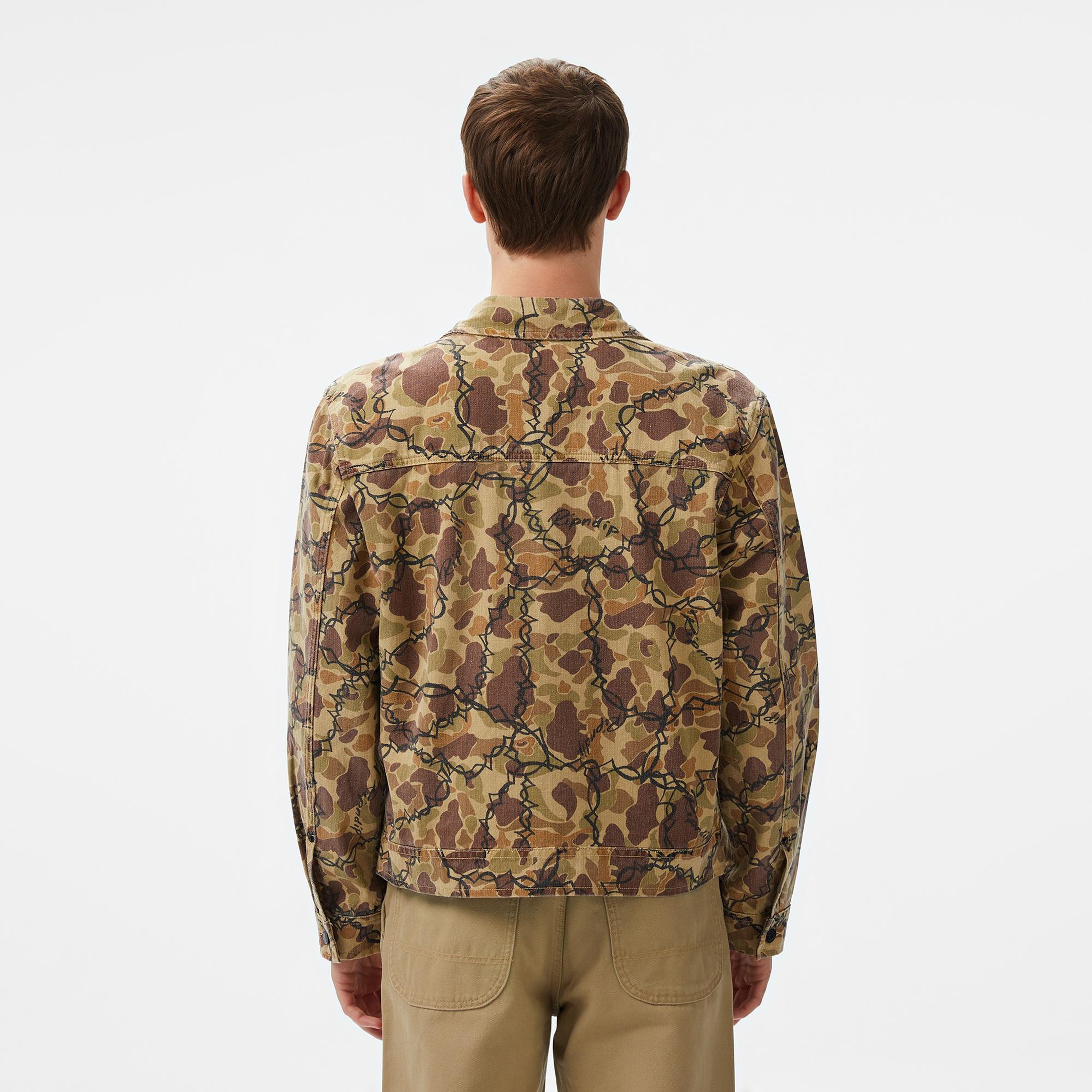 Ripndip Wired Button Up Erkek Kahverengi Ceket