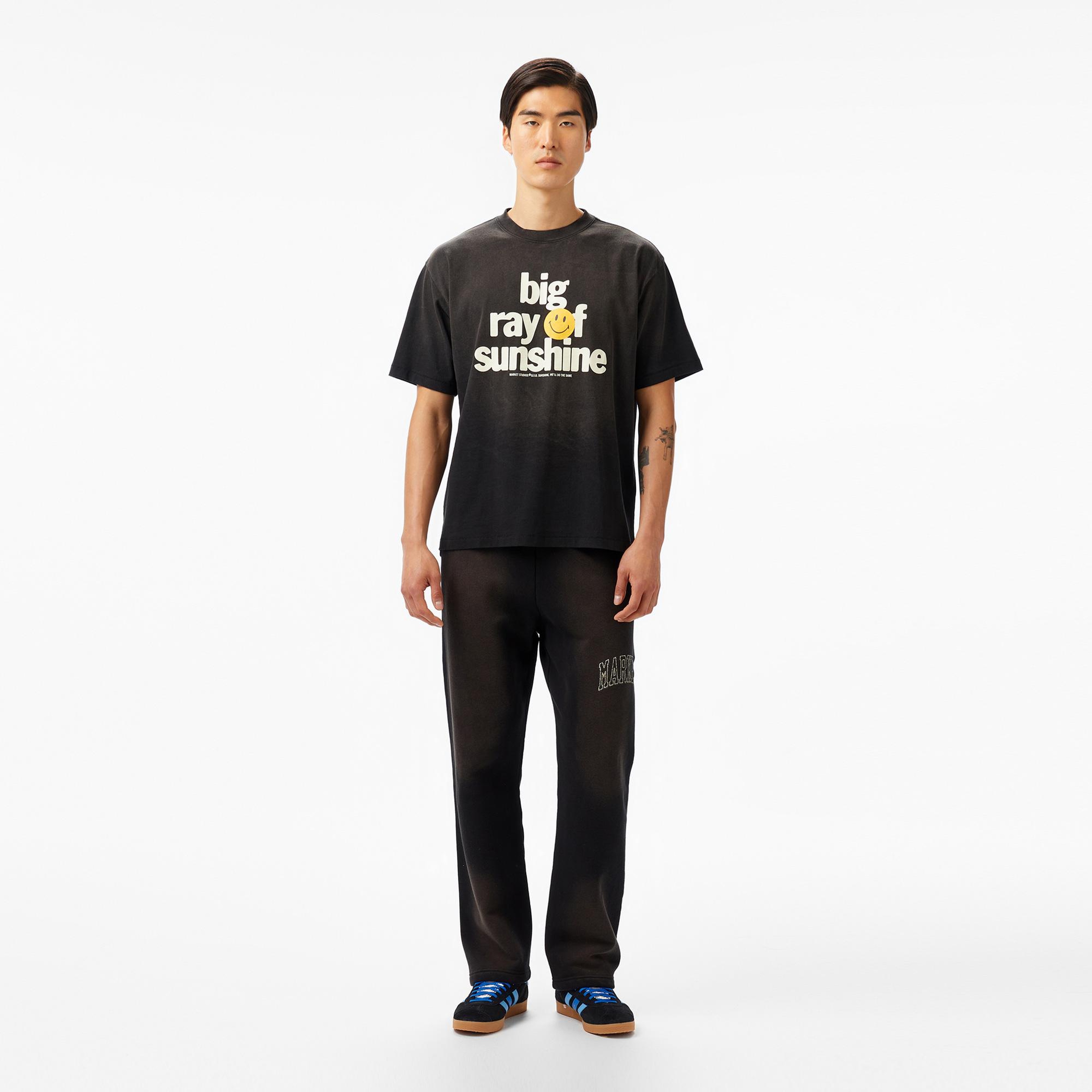 The Market 'Big Ray Of Sunshine' Unisex Siyah T-Shirt