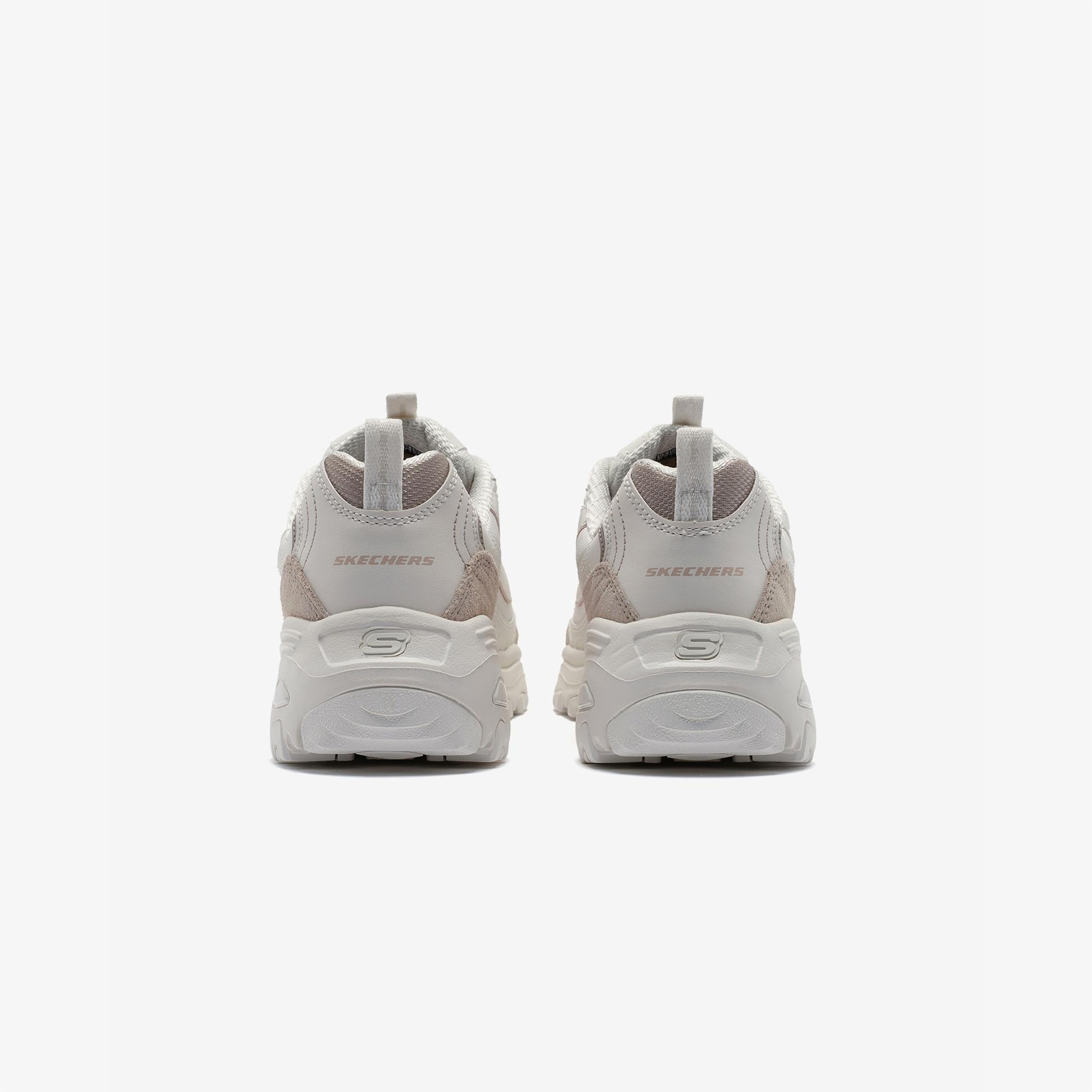 Skechers D'Lites New Heat Kadın Krem Sneaker