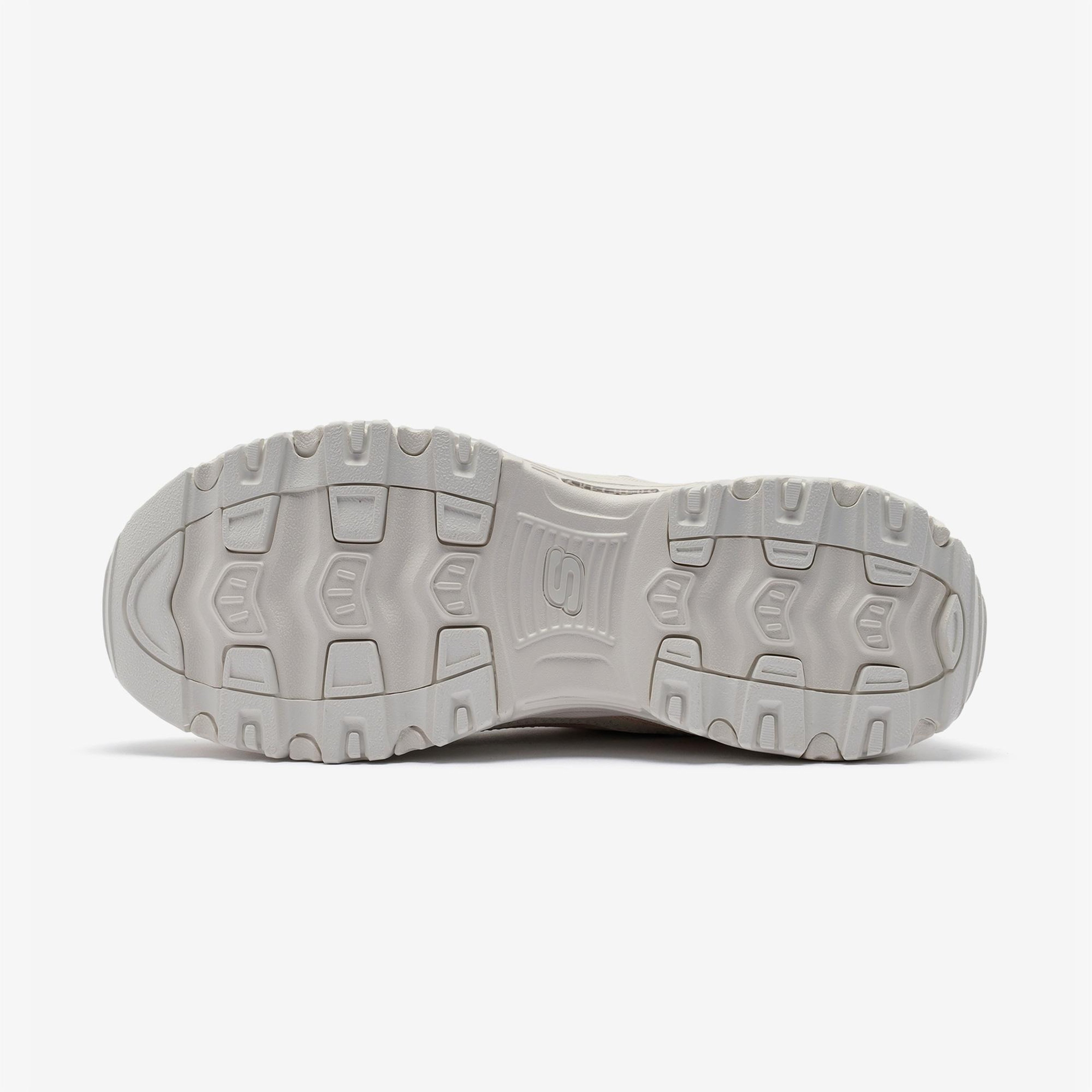 Skechers D'Lites New Heat Kadın Krem Sneaker
