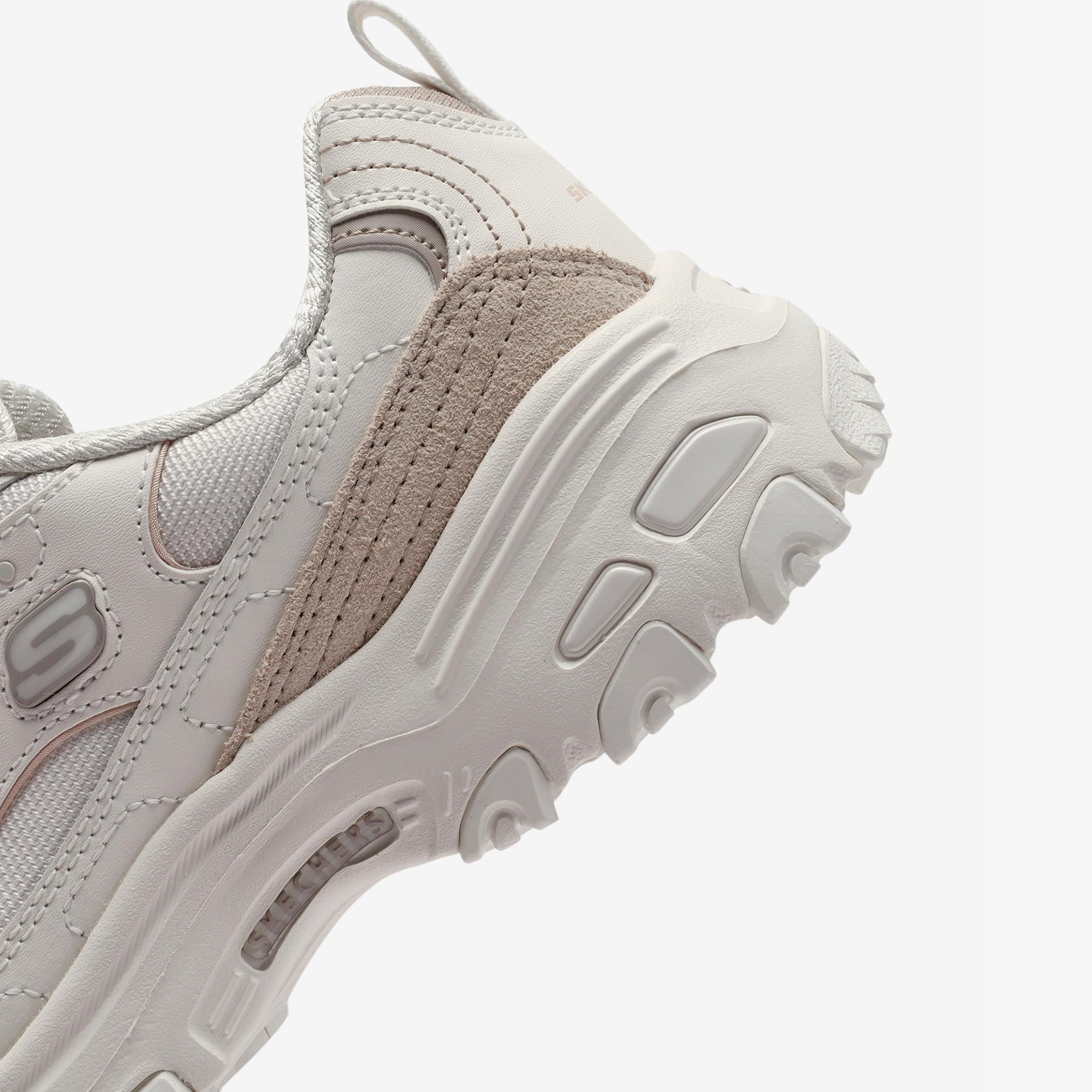 Skechers D'Lites New Heat Kadın Krem Sneaker
