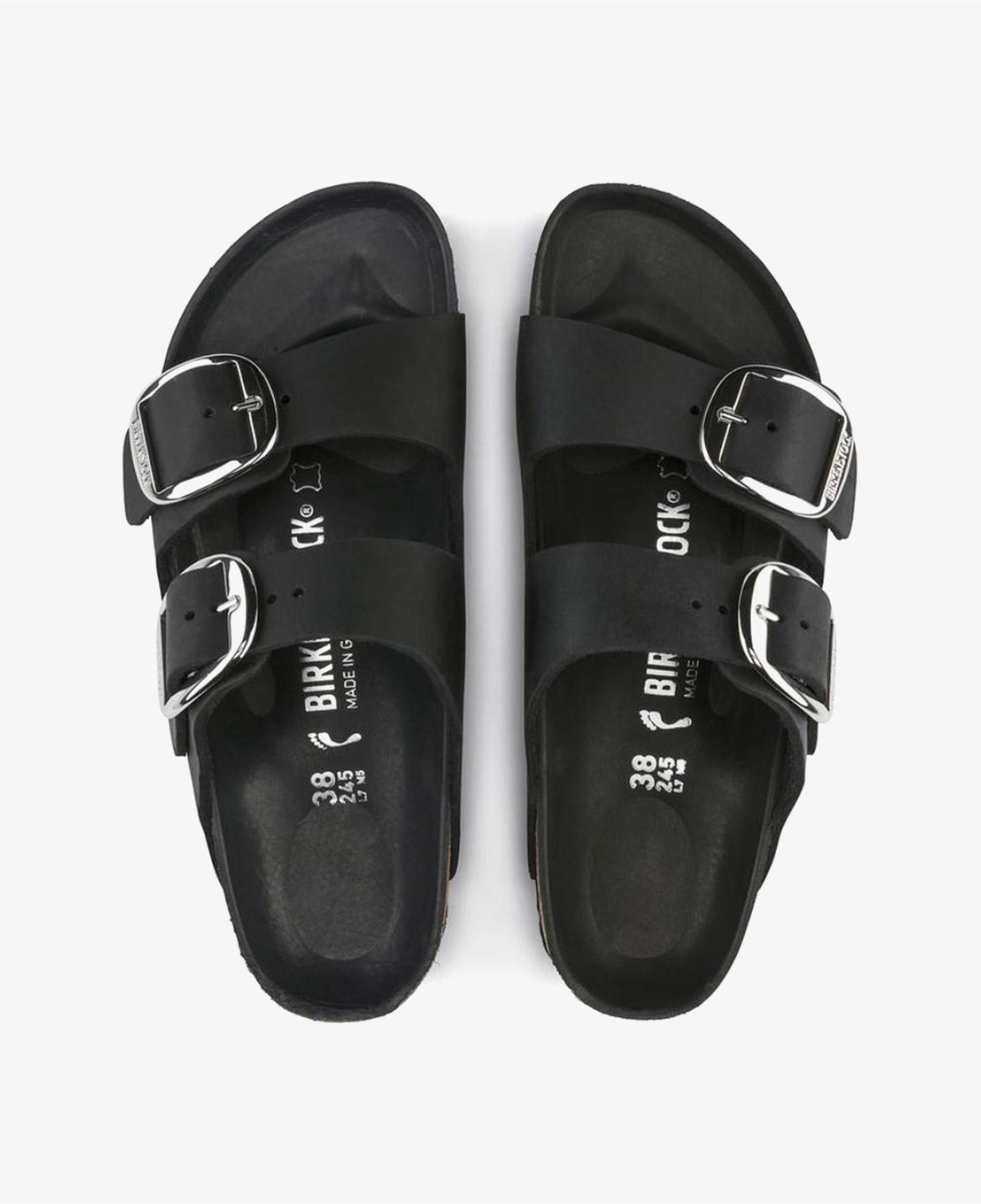Birkenstock Arizona Big Buckle Leoi Kadın Siyah Terlik