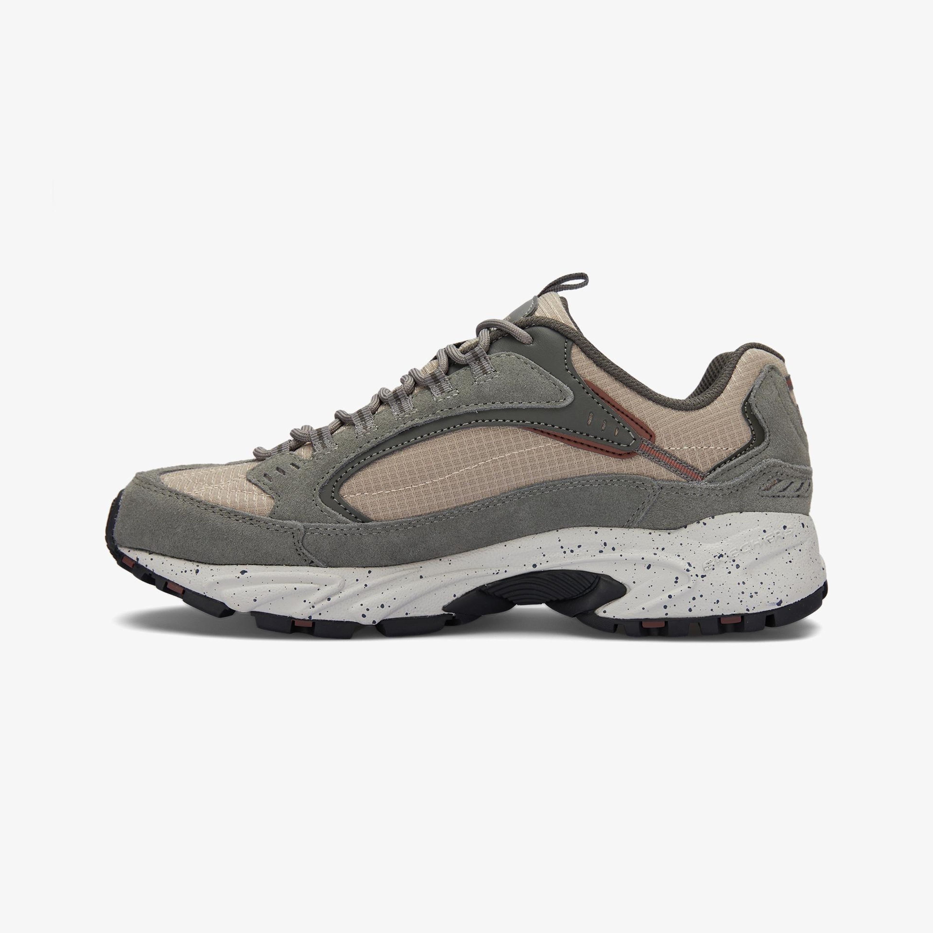 Skechers Stamina Erkek Gri Spor Ayakkabı