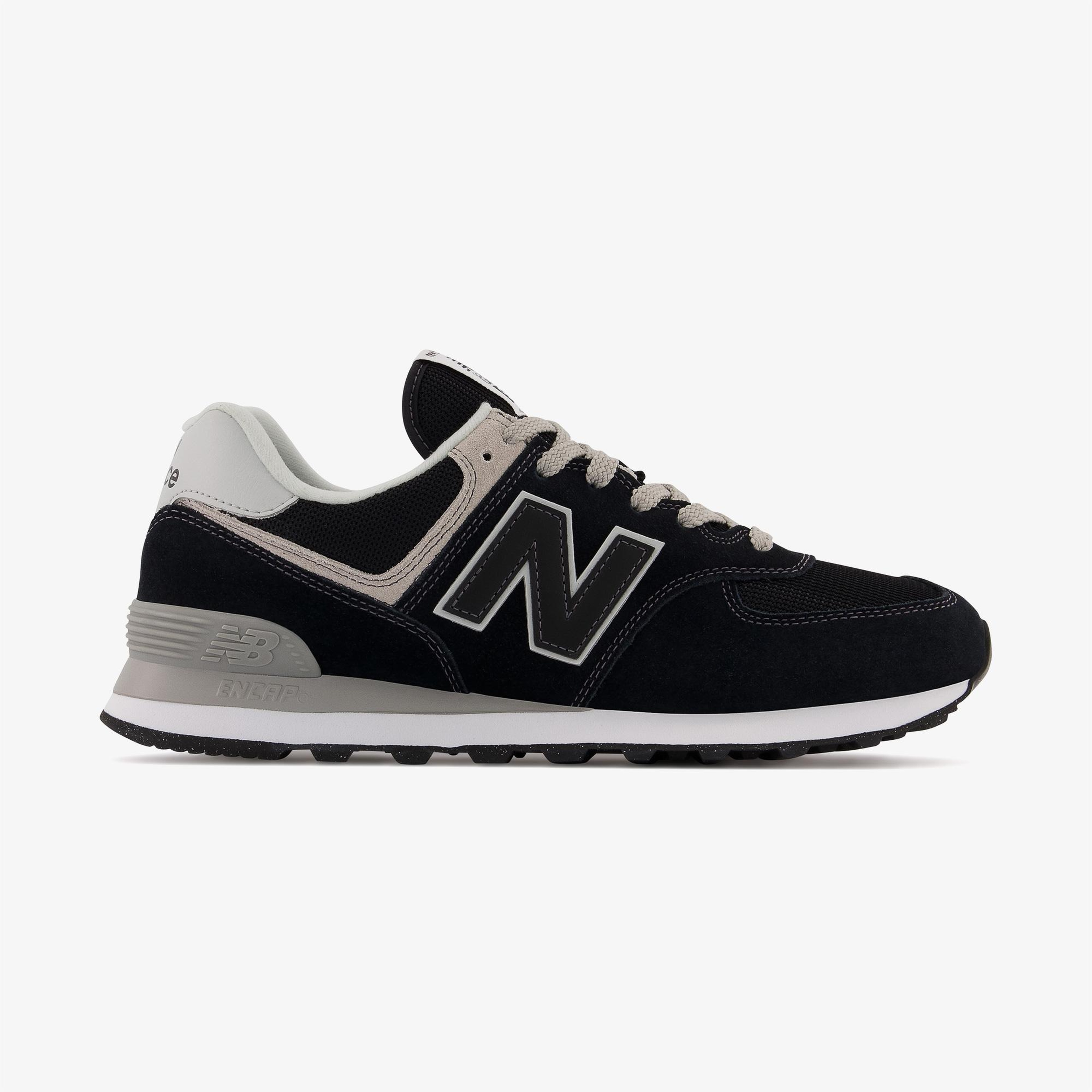 New Balance 574 Unisex Siyah Spor Ayakkabı