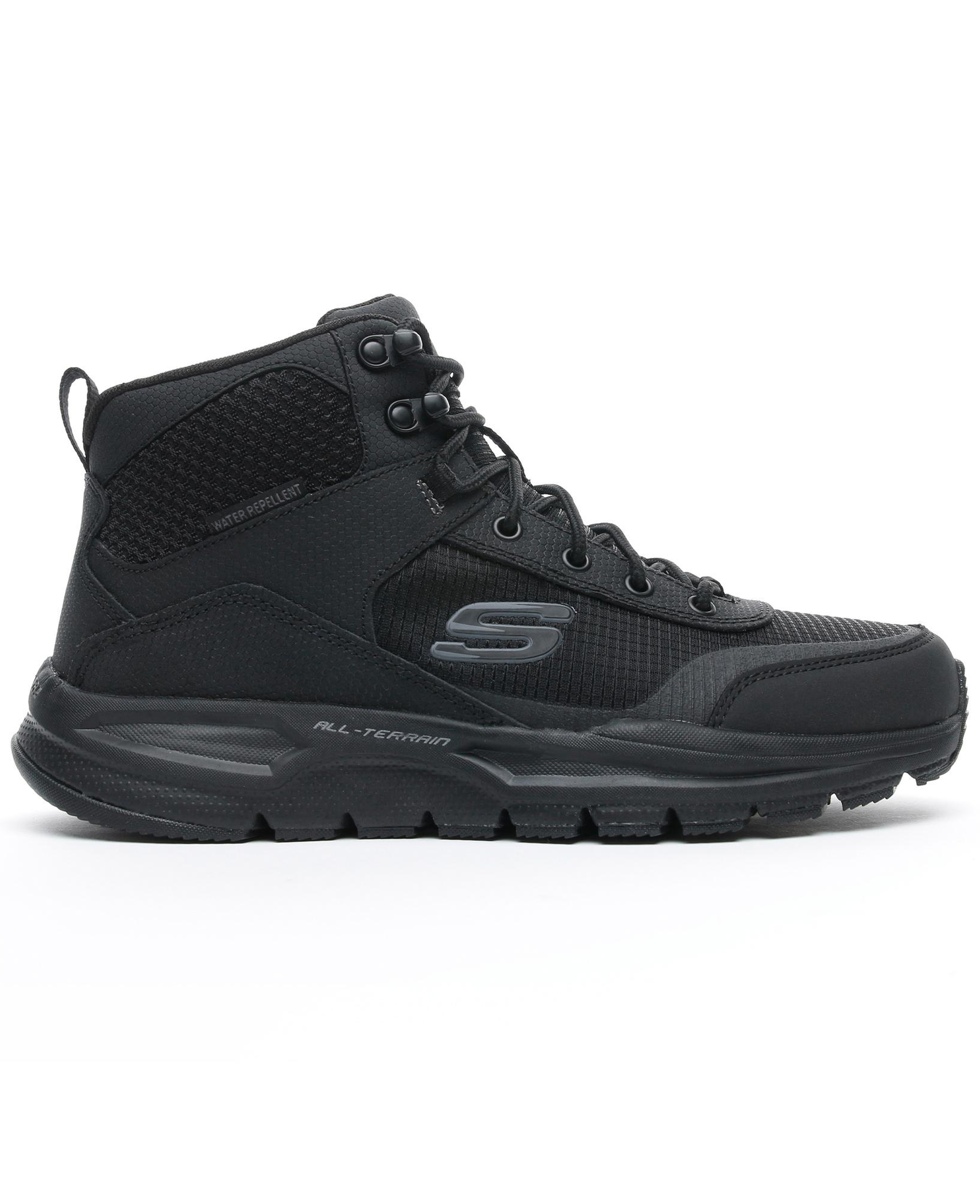 Skechers Escape Plan 2.0-Woodrock Erkek Siyah Spor Ayakkabı