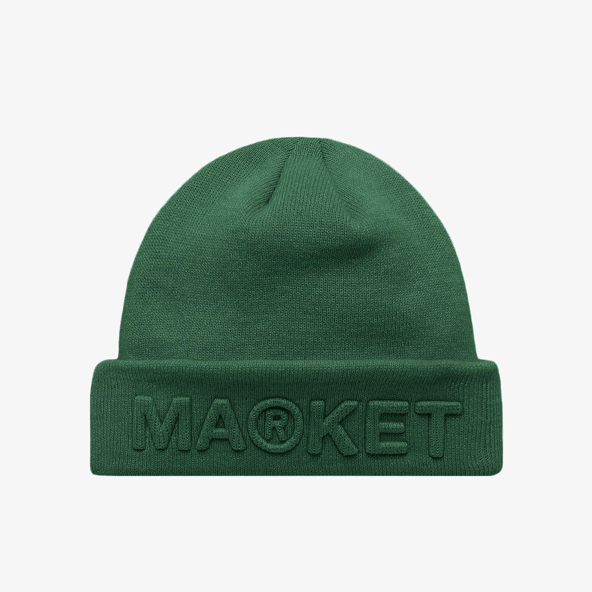 Market Knit Erkek Yeşil Bere