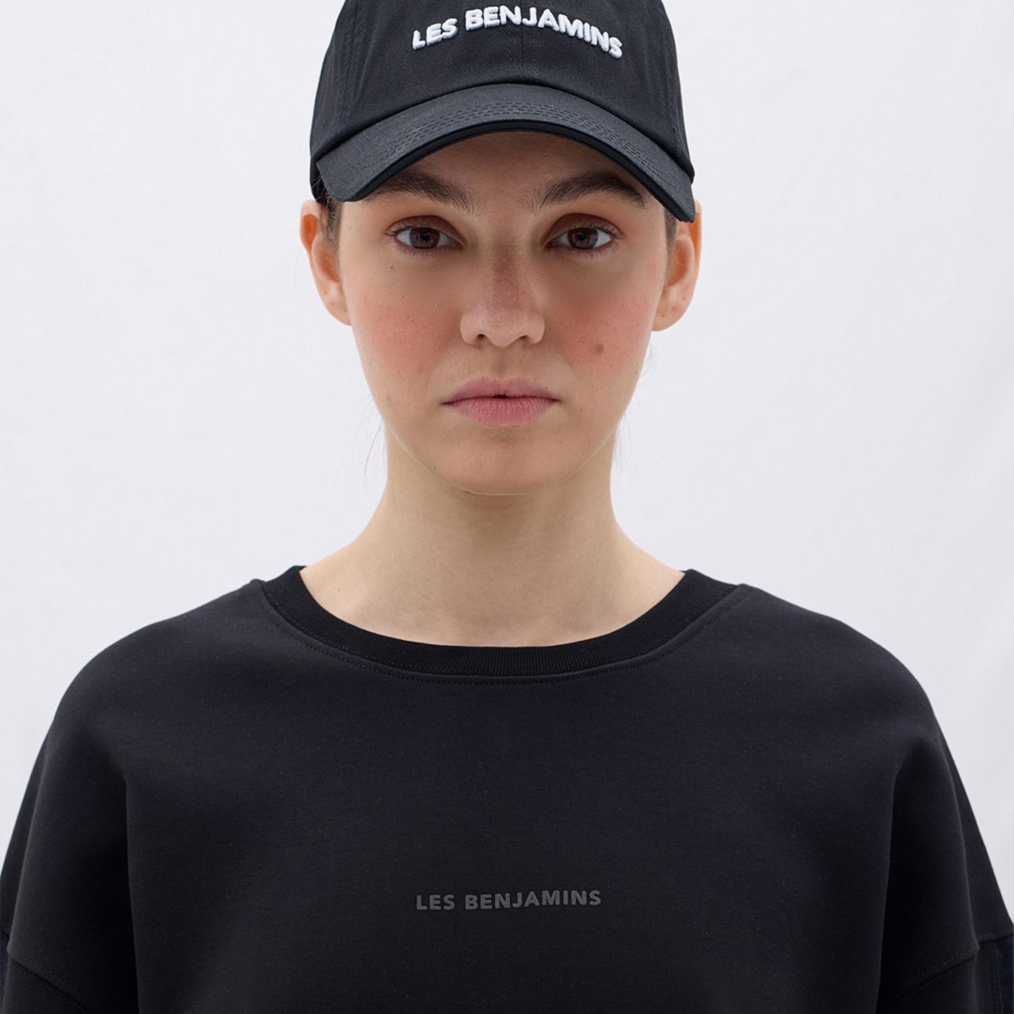 Les Benjamins Classics Kadın Siyah Sweatshirt