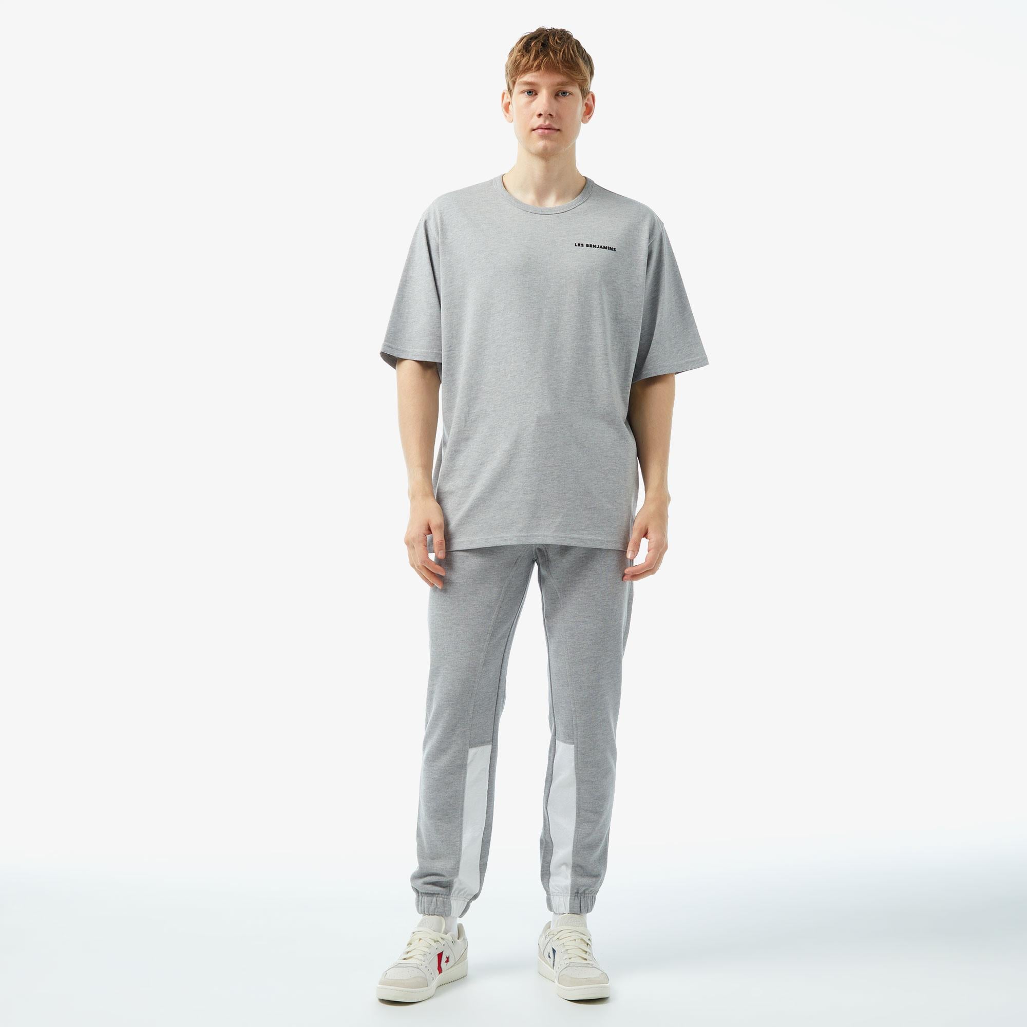 Les Benjamins Classics Erkek Gri T-Shirt