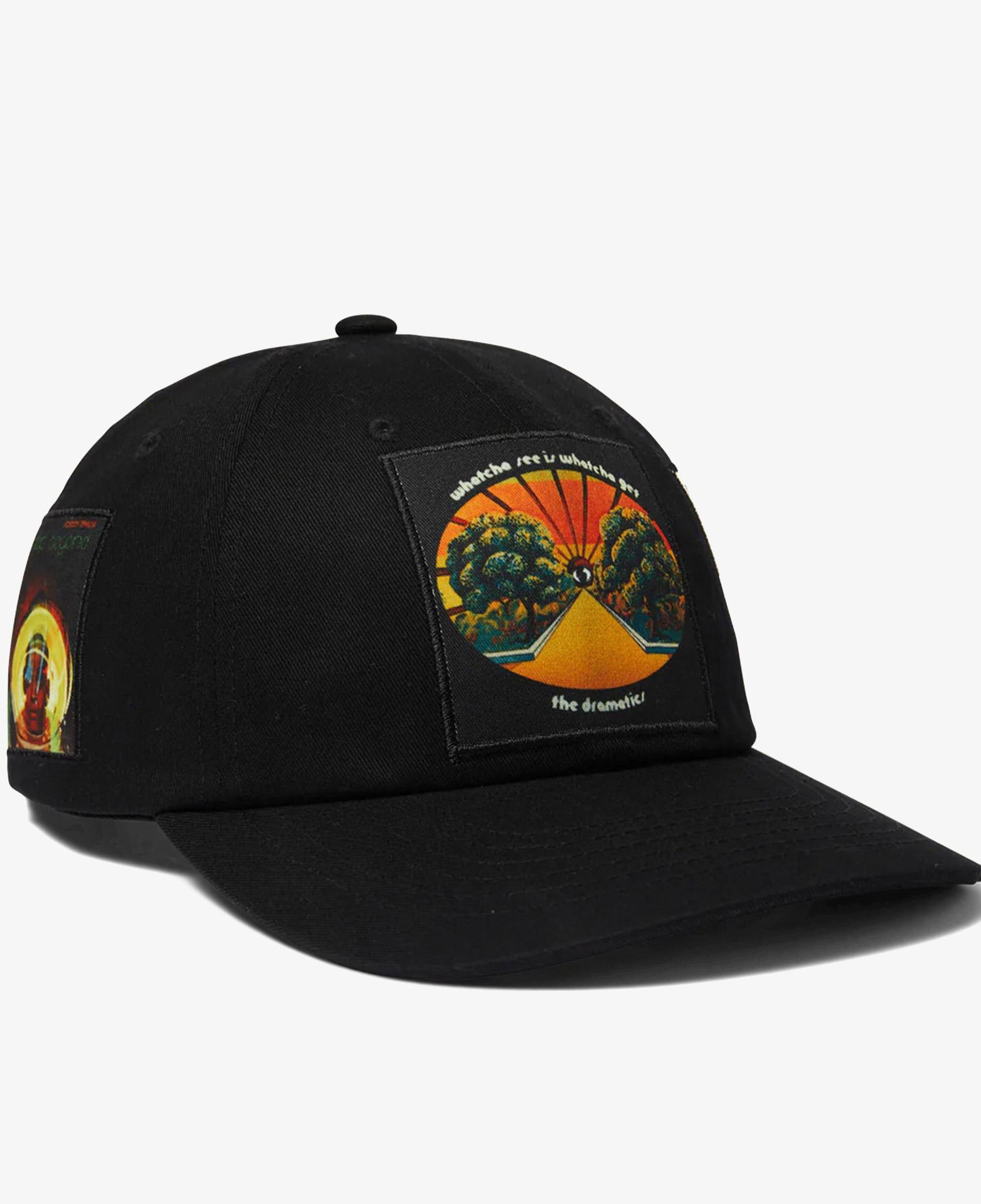Huf Stax Patches Snapback Erkek Siyah Şapka