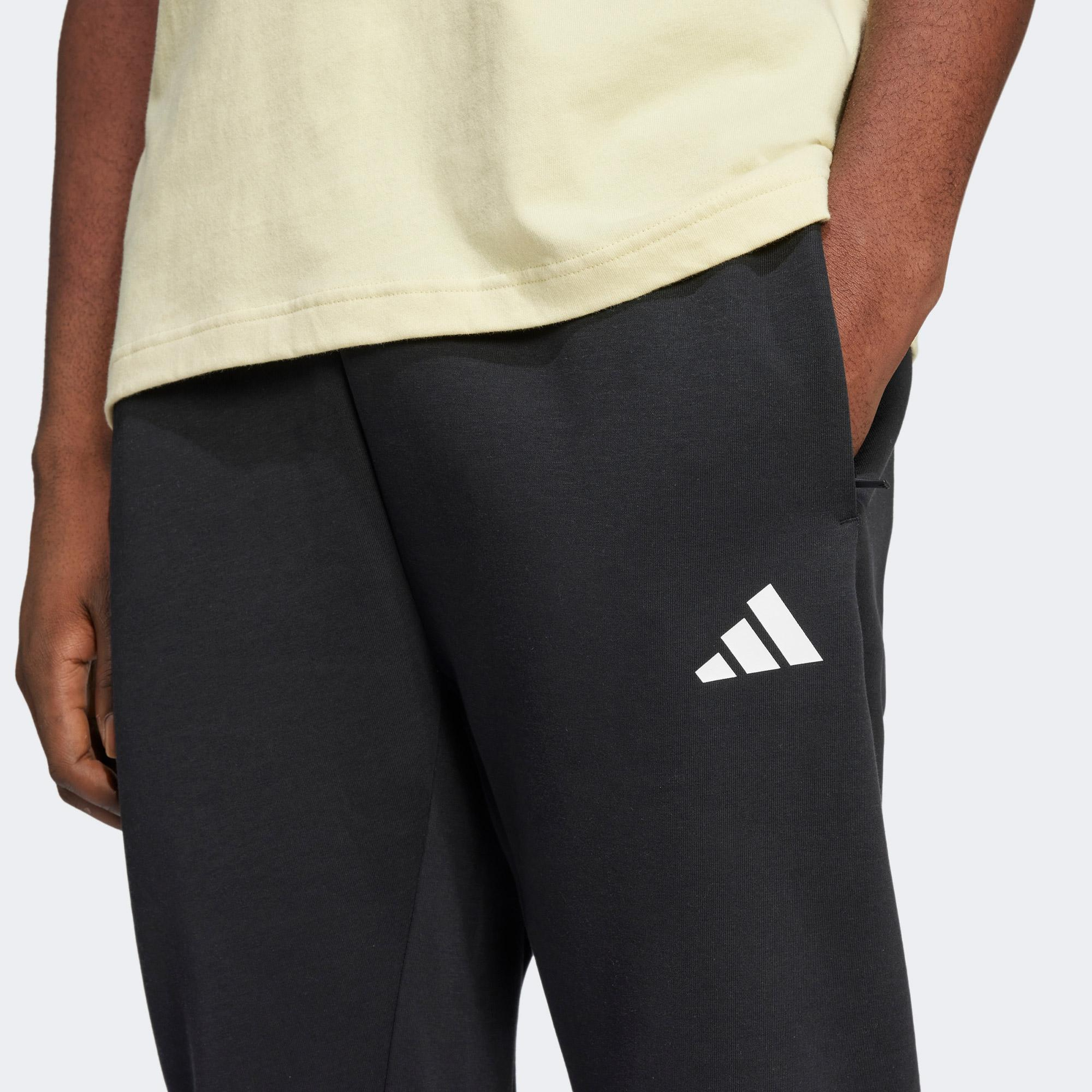 adidas Future icons 3 Stripes Erkek Siyah Antrenman Eşofman Altı
