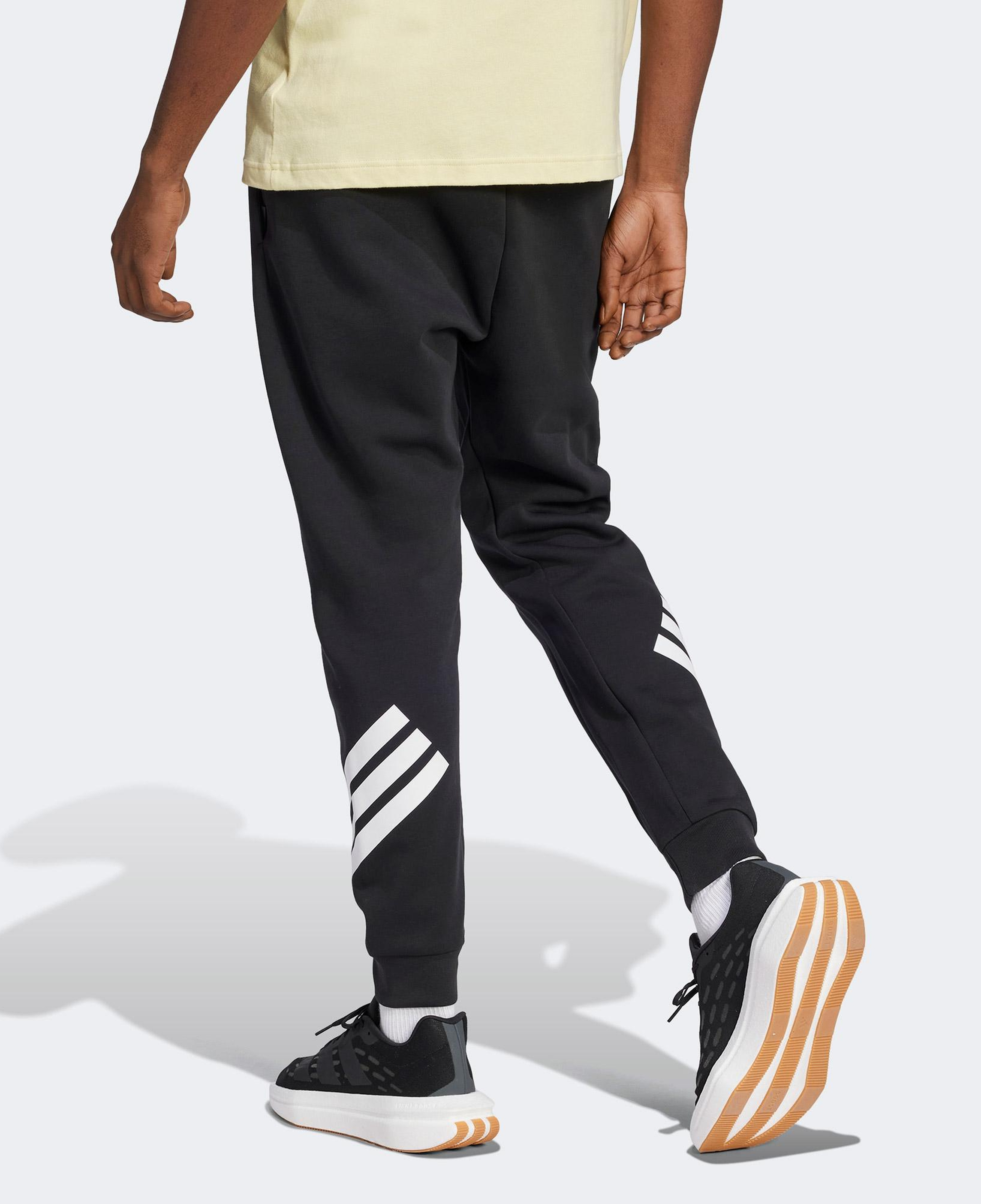 adidas Future icons 3 Stripes Erkek Siyah Antrenman Eşofman Altı