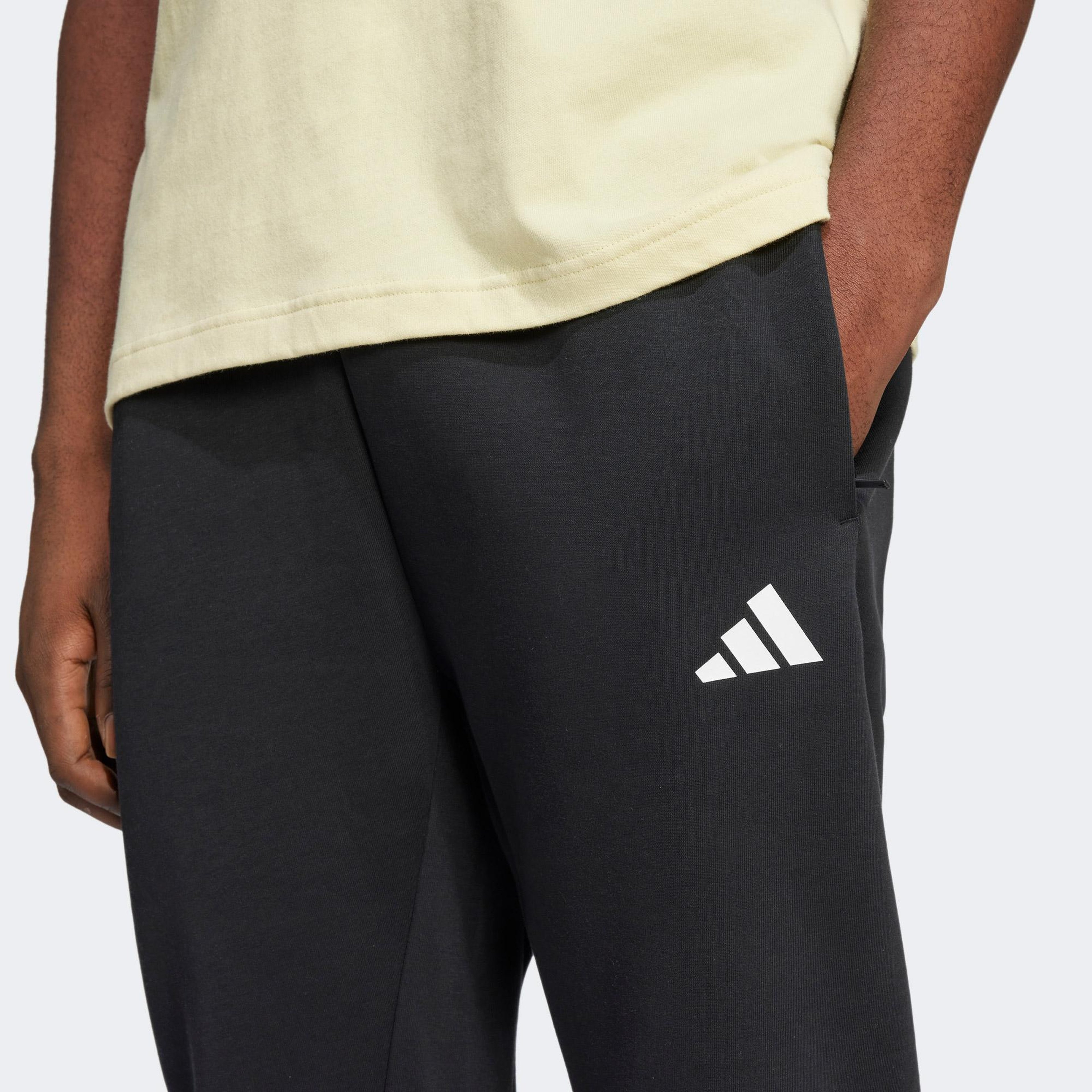 adidas Future icons 3 Stripes Erkek Siyah Antrenman Eşofman Altı