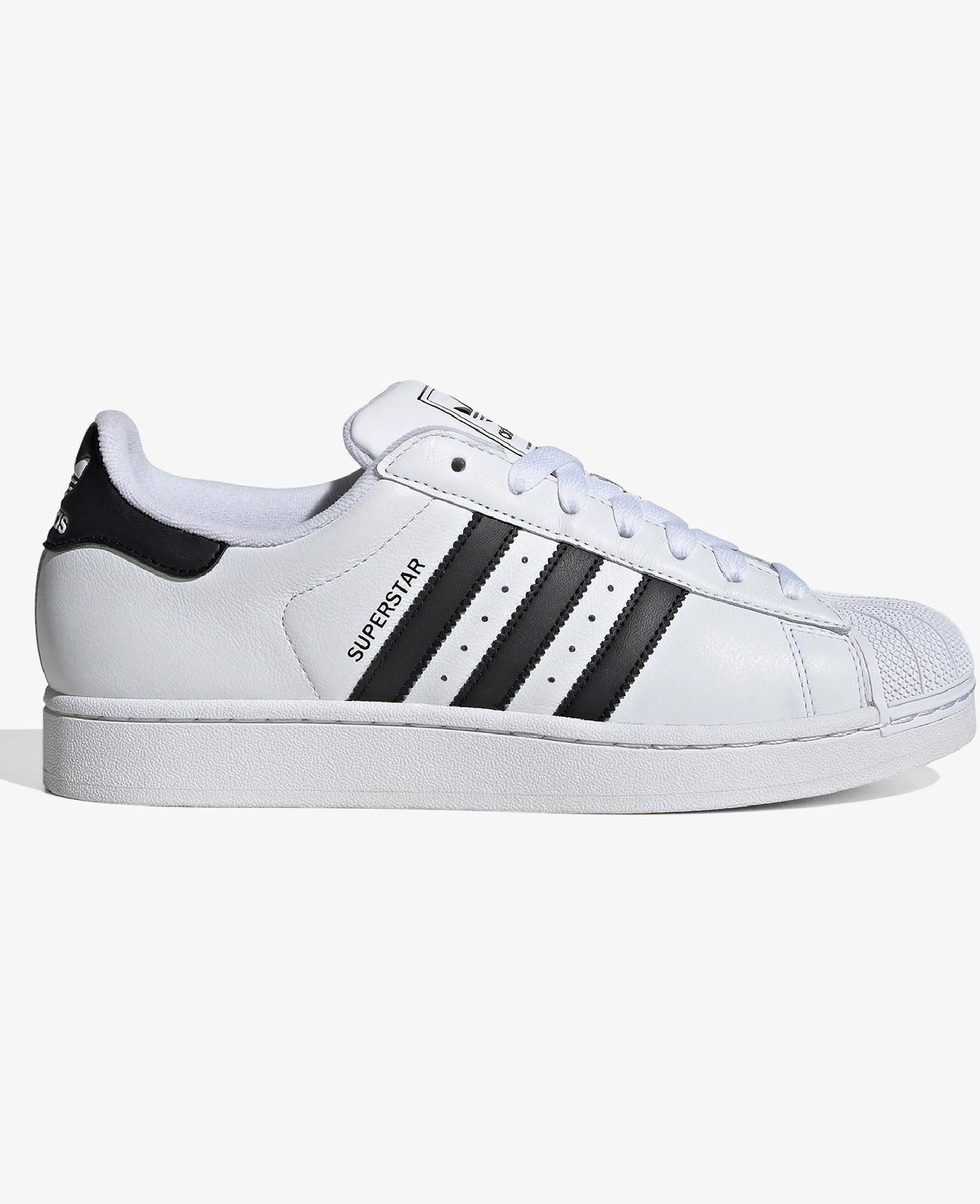 adidas Originals Superstar II Unisex Siyah Beyaz Spor Ayakkabı