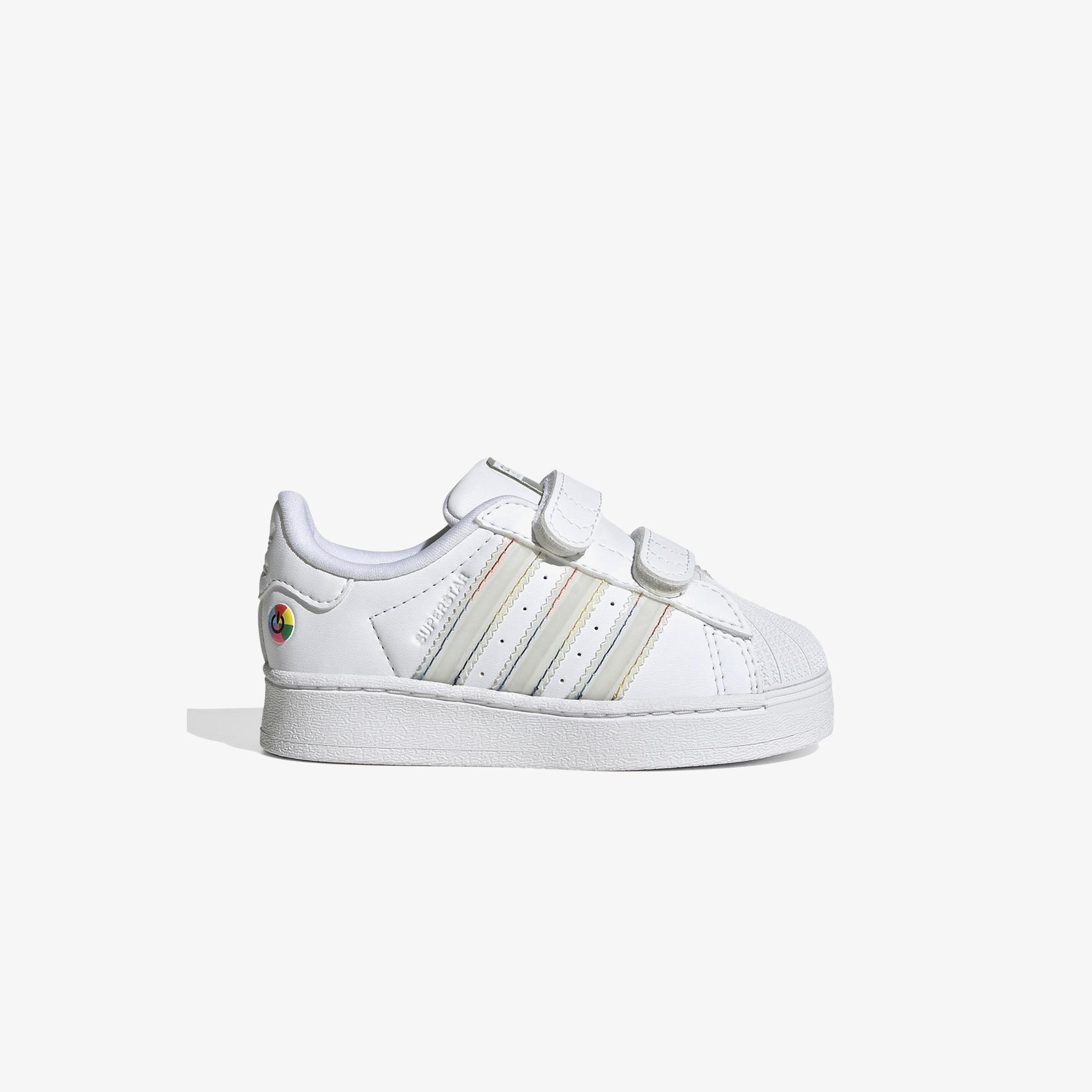 adidas Superstar Led Lights Bebek Beyaz Spor Ayakkabı