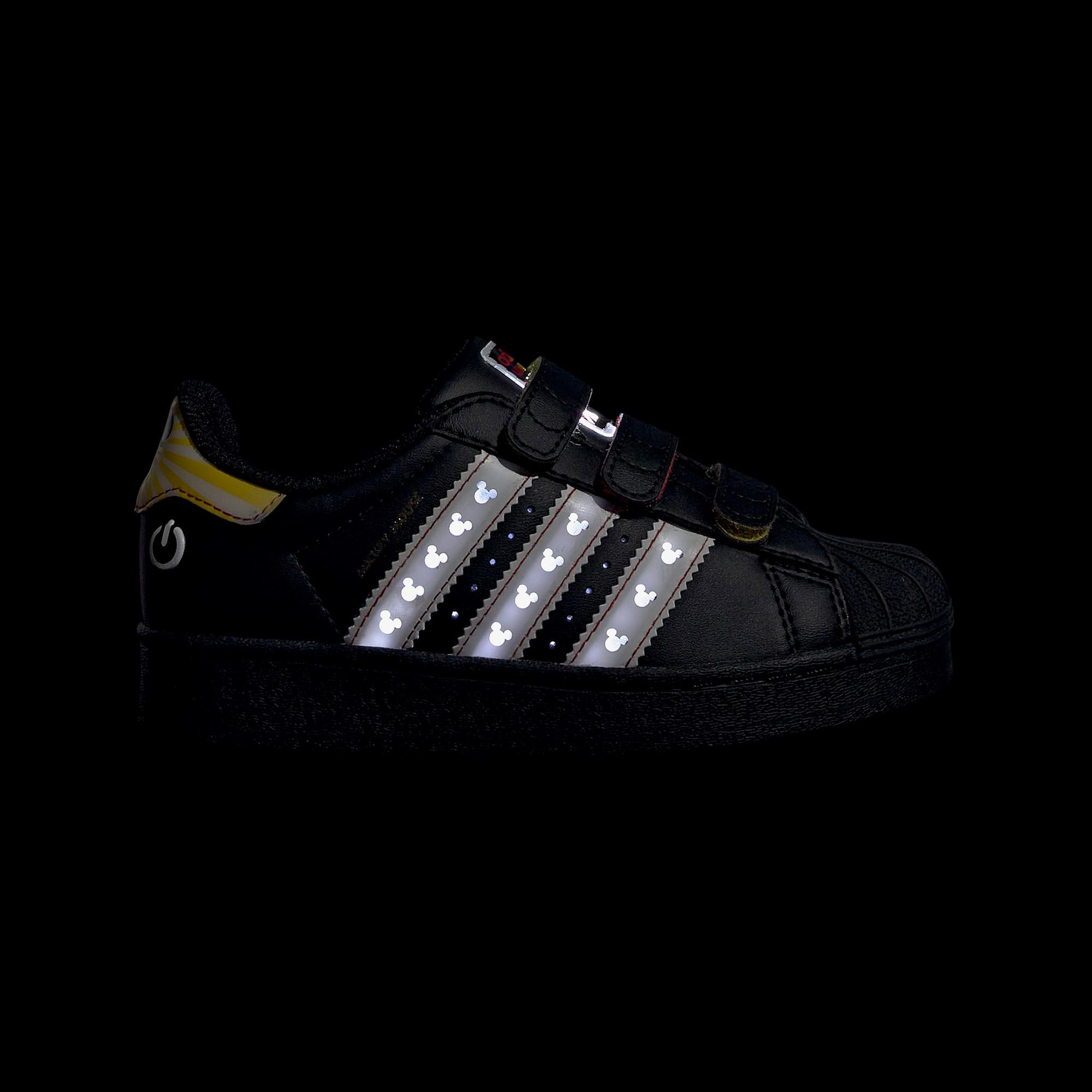 adidas Superstar Led Lights Cf C Çocuk Siyah Spor Ayakkabı