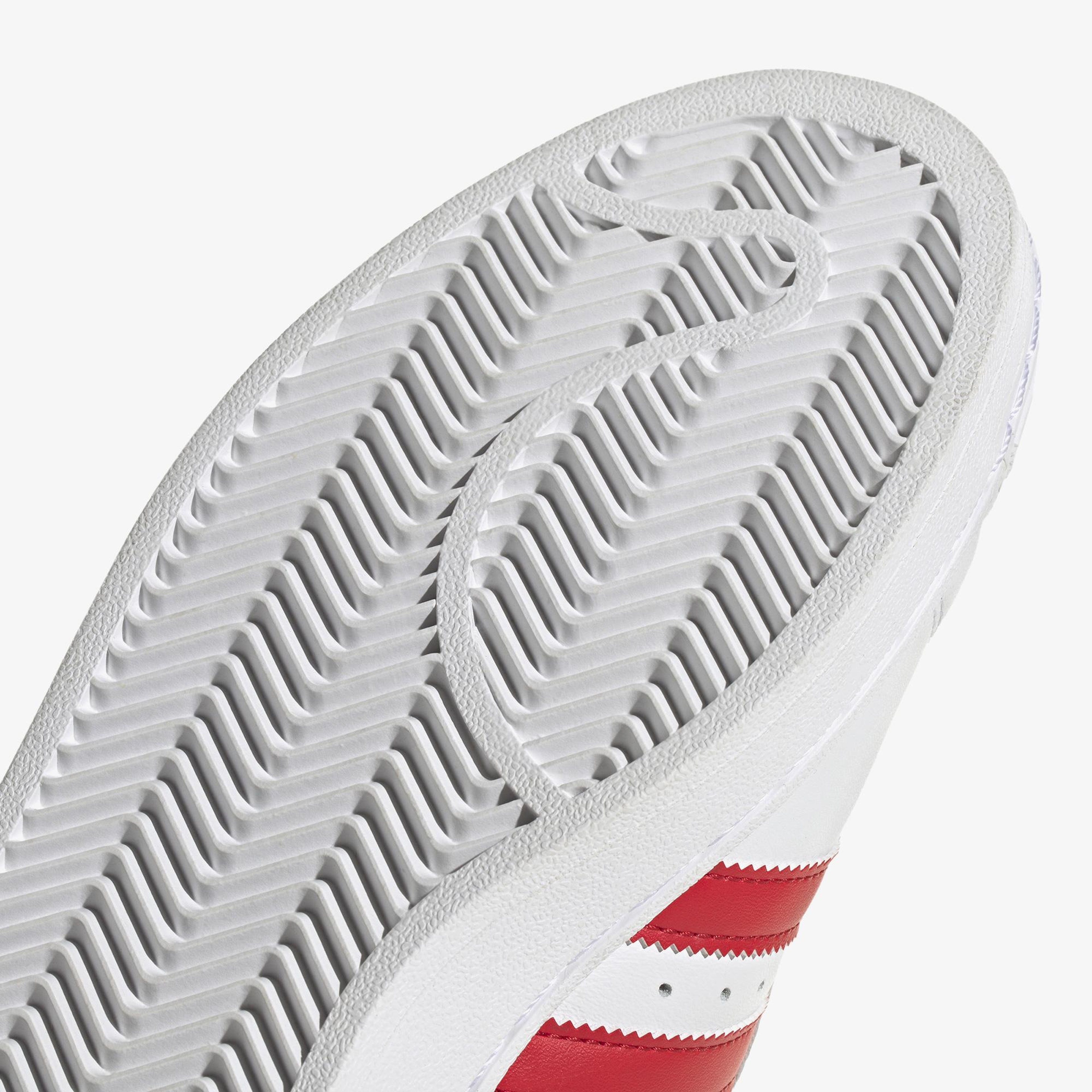 adidas Originals Superstar II Unisex Kırmızı/Beyaz Spor Ayakkabı