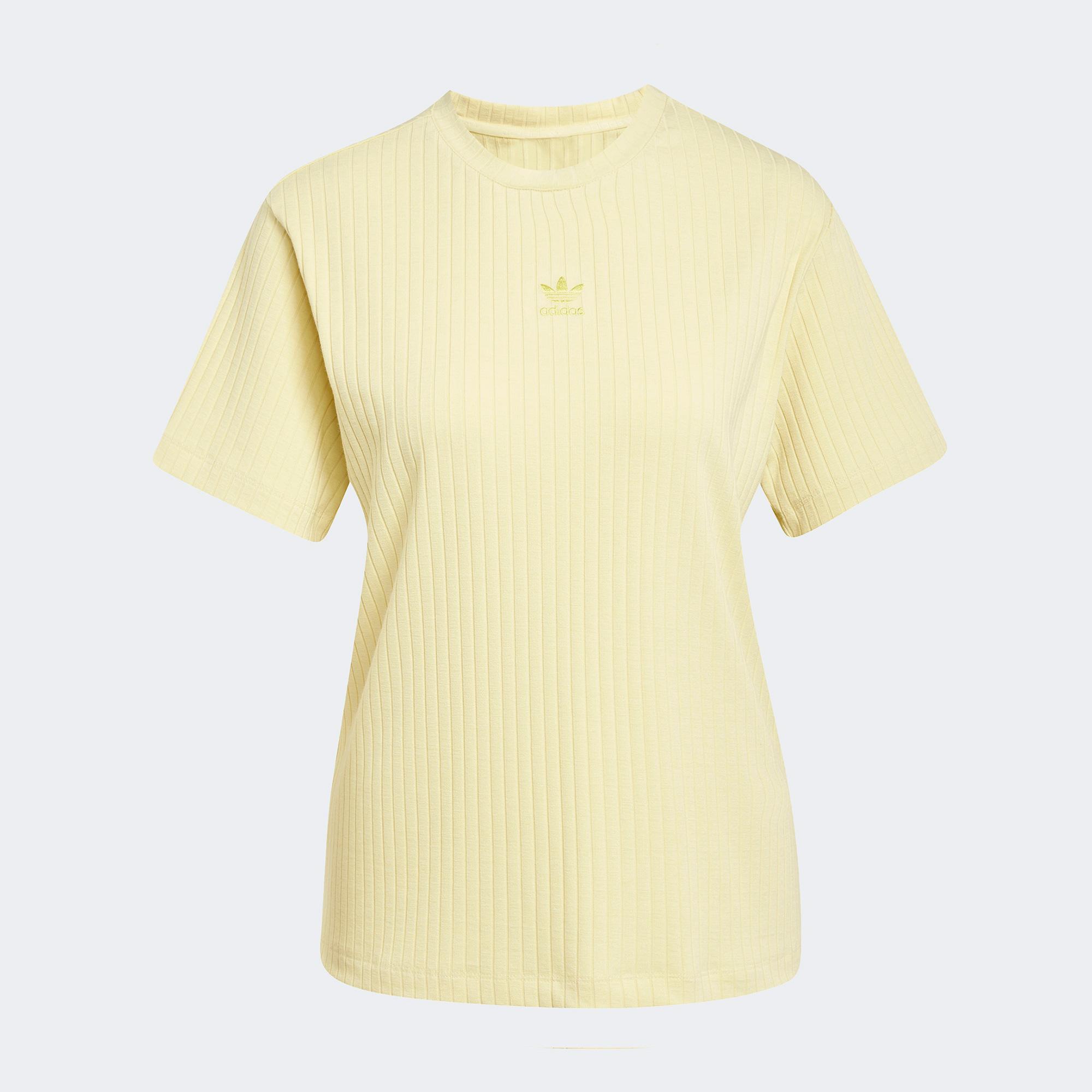 adidas Essential Kadın Sarı T-Shirt