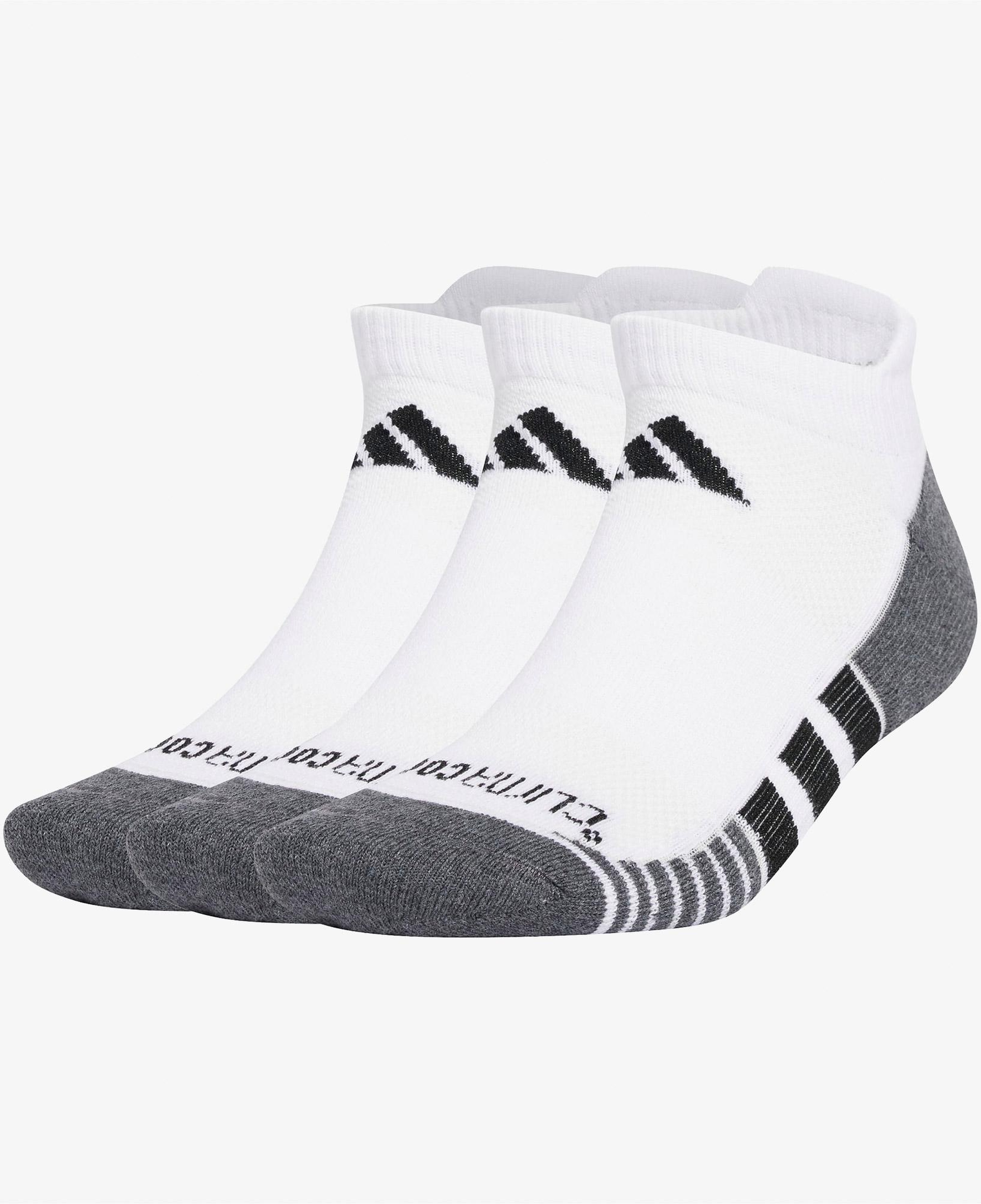 adidas Performance Climacool Bileksiz 3lü Unisex Beyaz Antrenman Çorabı