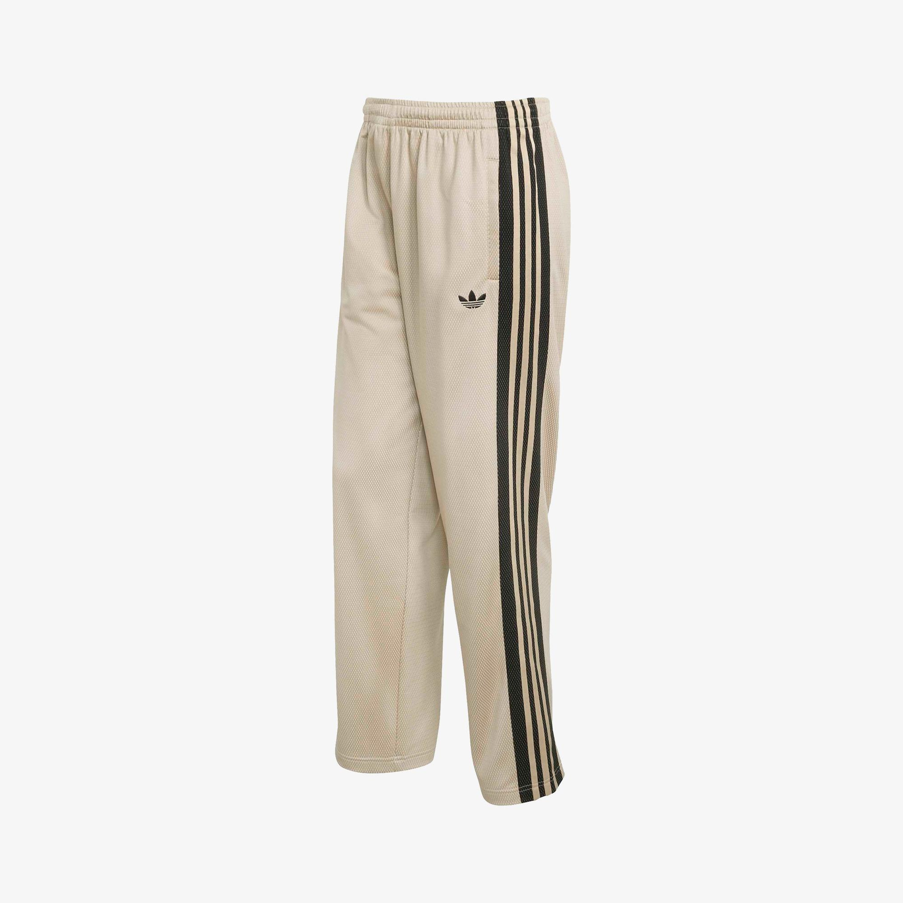 adidas Bol Fileli Erkek Bej Eşofman Altı