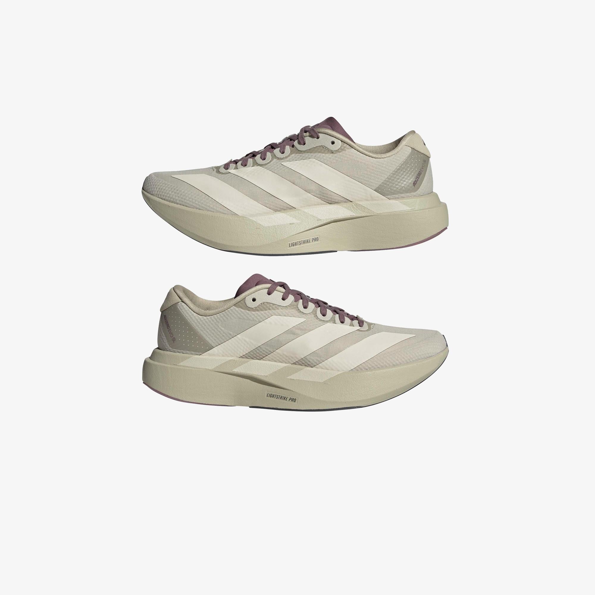adidas Adizero Evo SL Kadın Bej Spor Ayakkabı